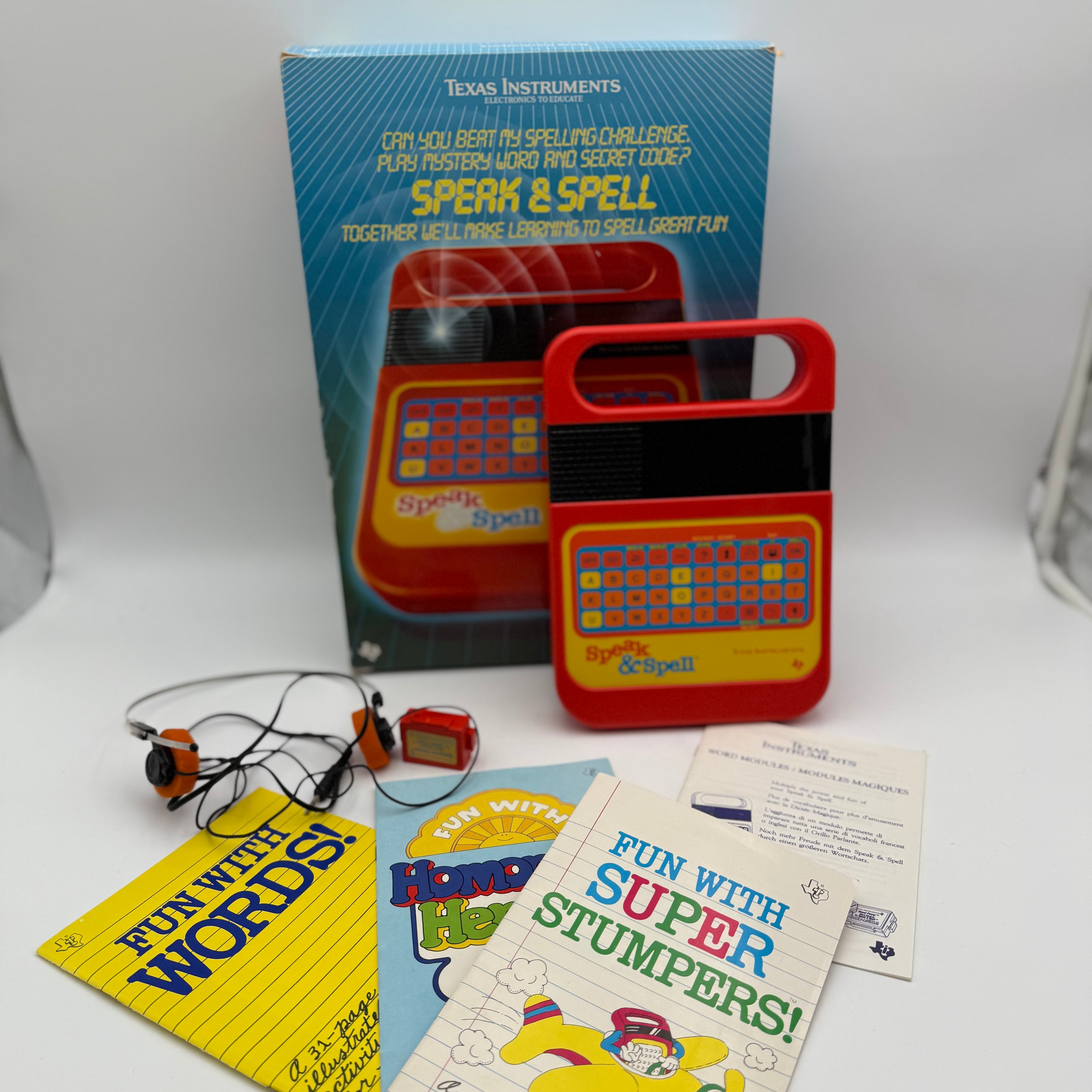 Texas Instruments Speak and Spell 1985 Working