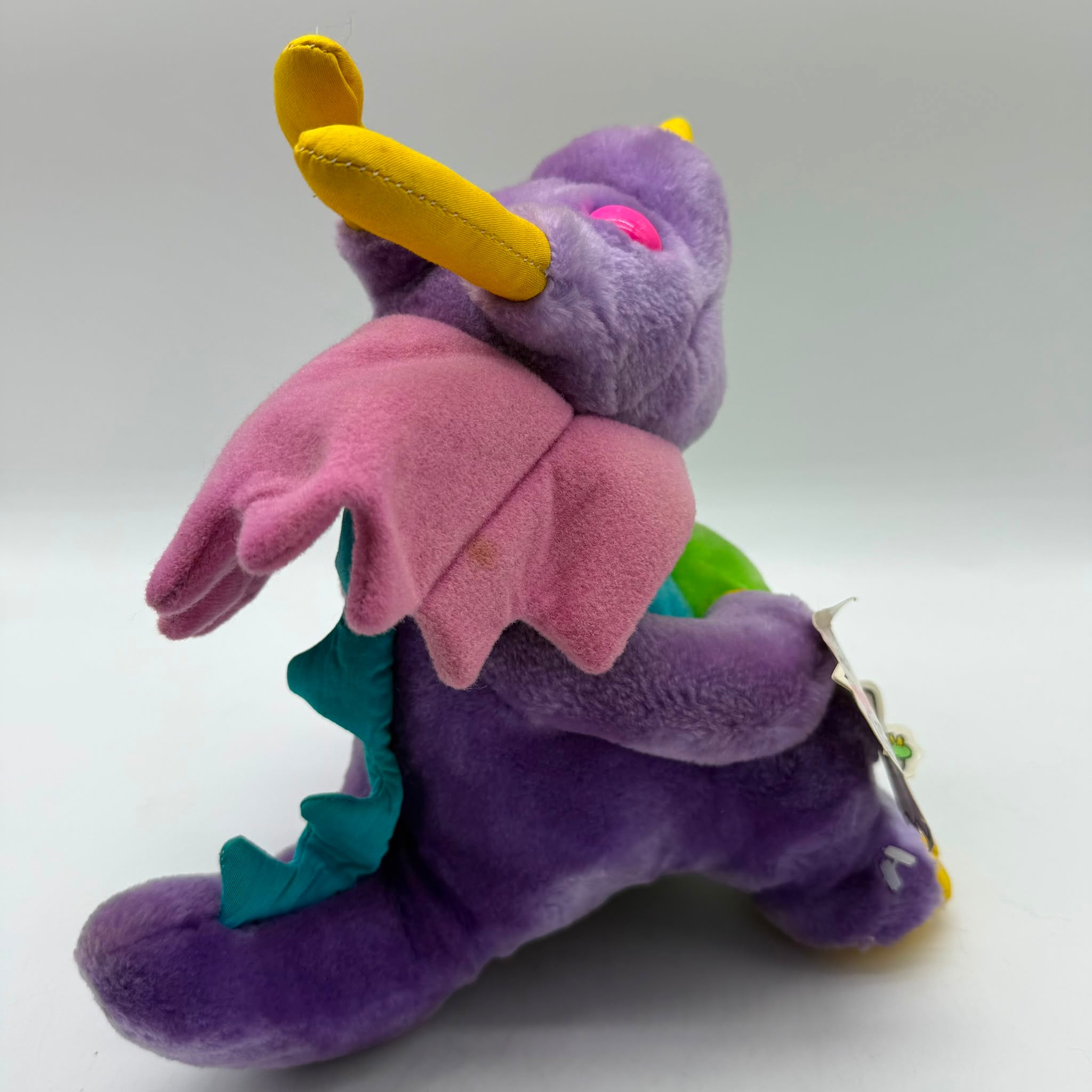 Vintage 1986 Dinosmites Dinosnores Soft Toy Plush with Tags