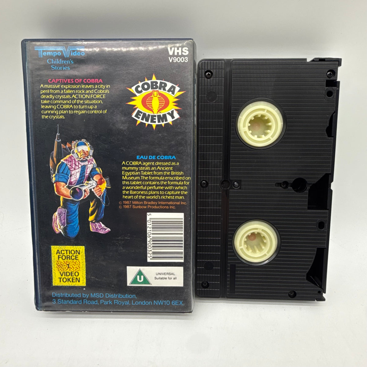 Action Force Captives of Cobra VHS