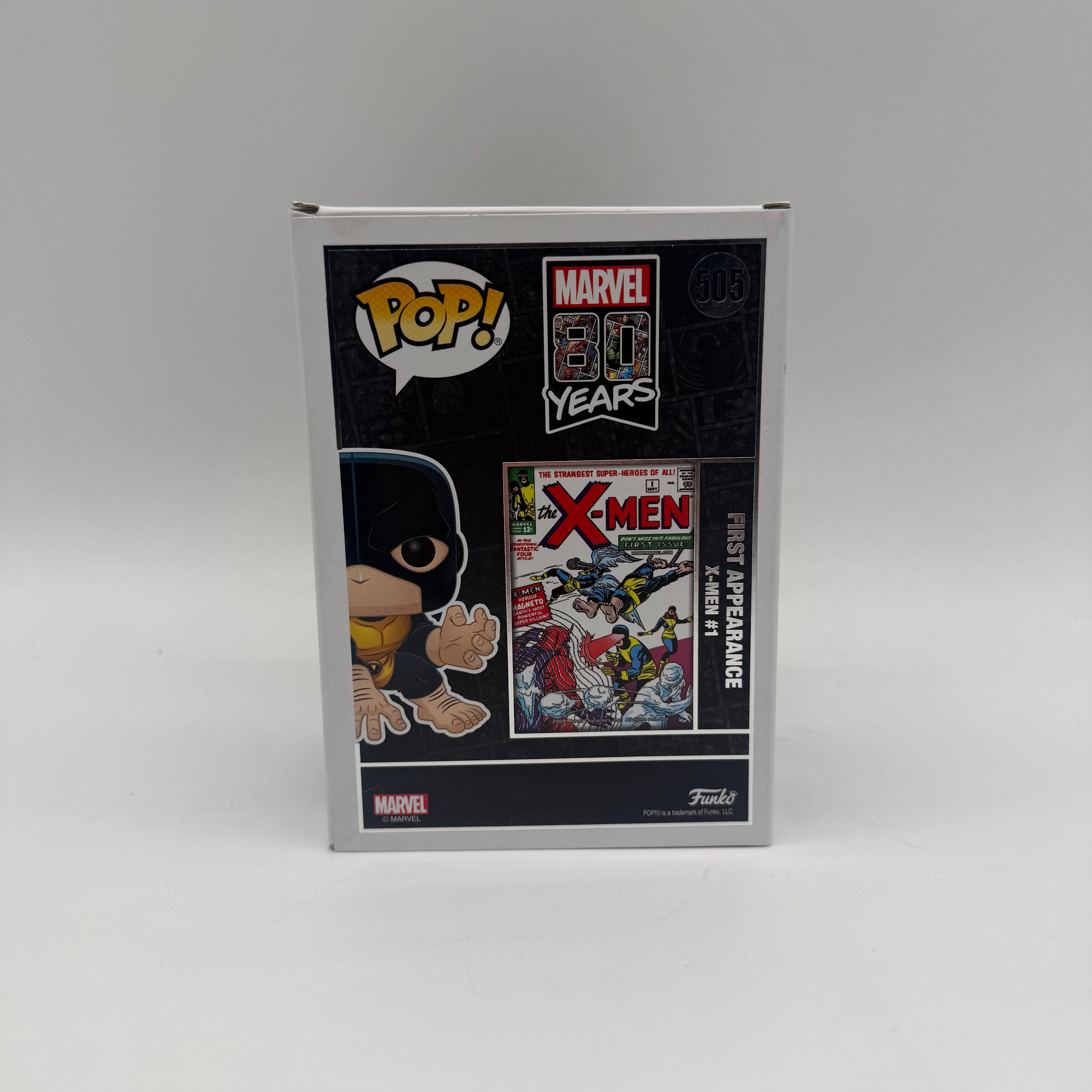 Marvel 80 Years Beast 505 Funko Pop Boxed