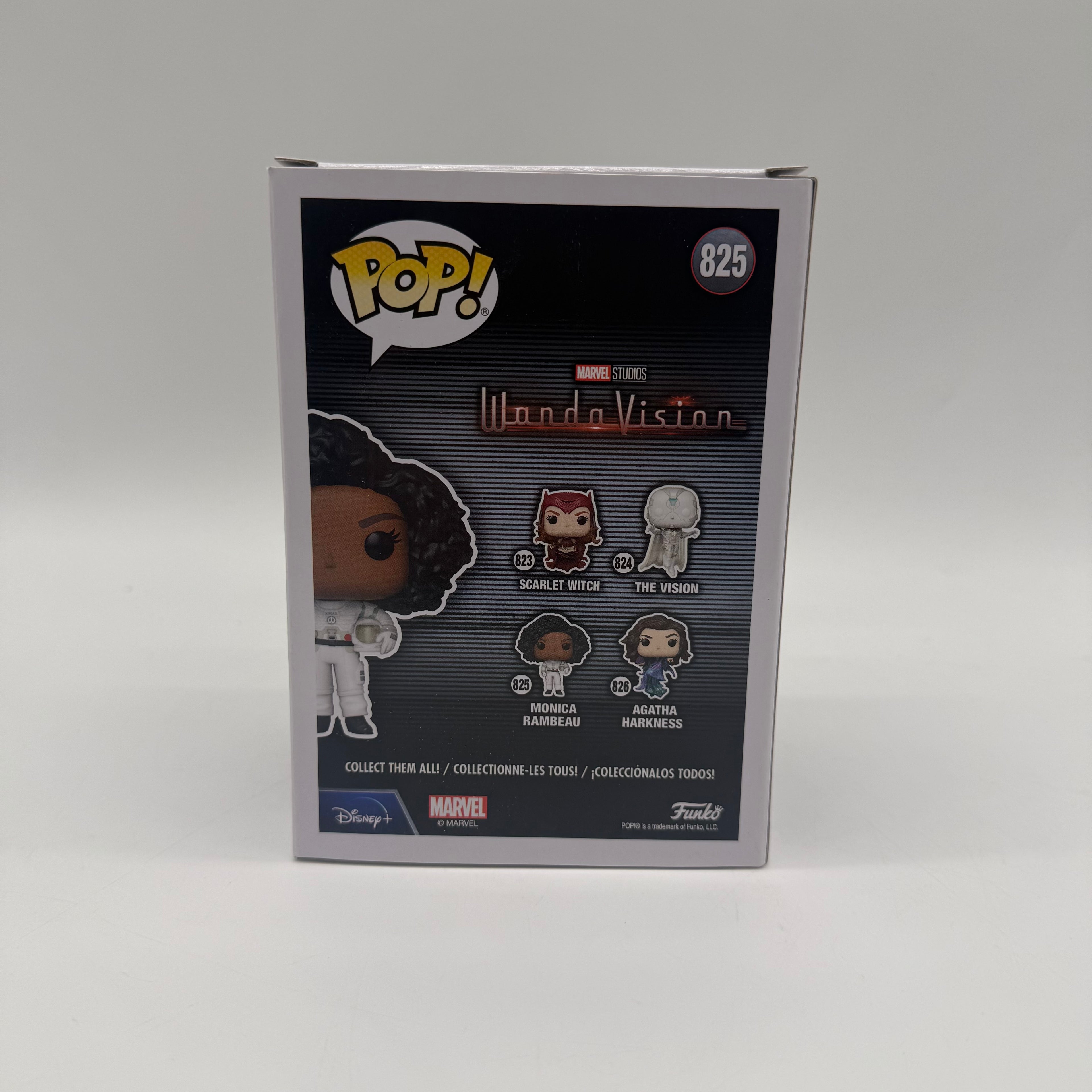 Marvel Wandavision Monica 825 Funko Pop Boxed