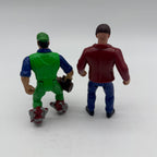 ERTL 1993 Super Mario Bros Movie Luigi and Spike Figures
