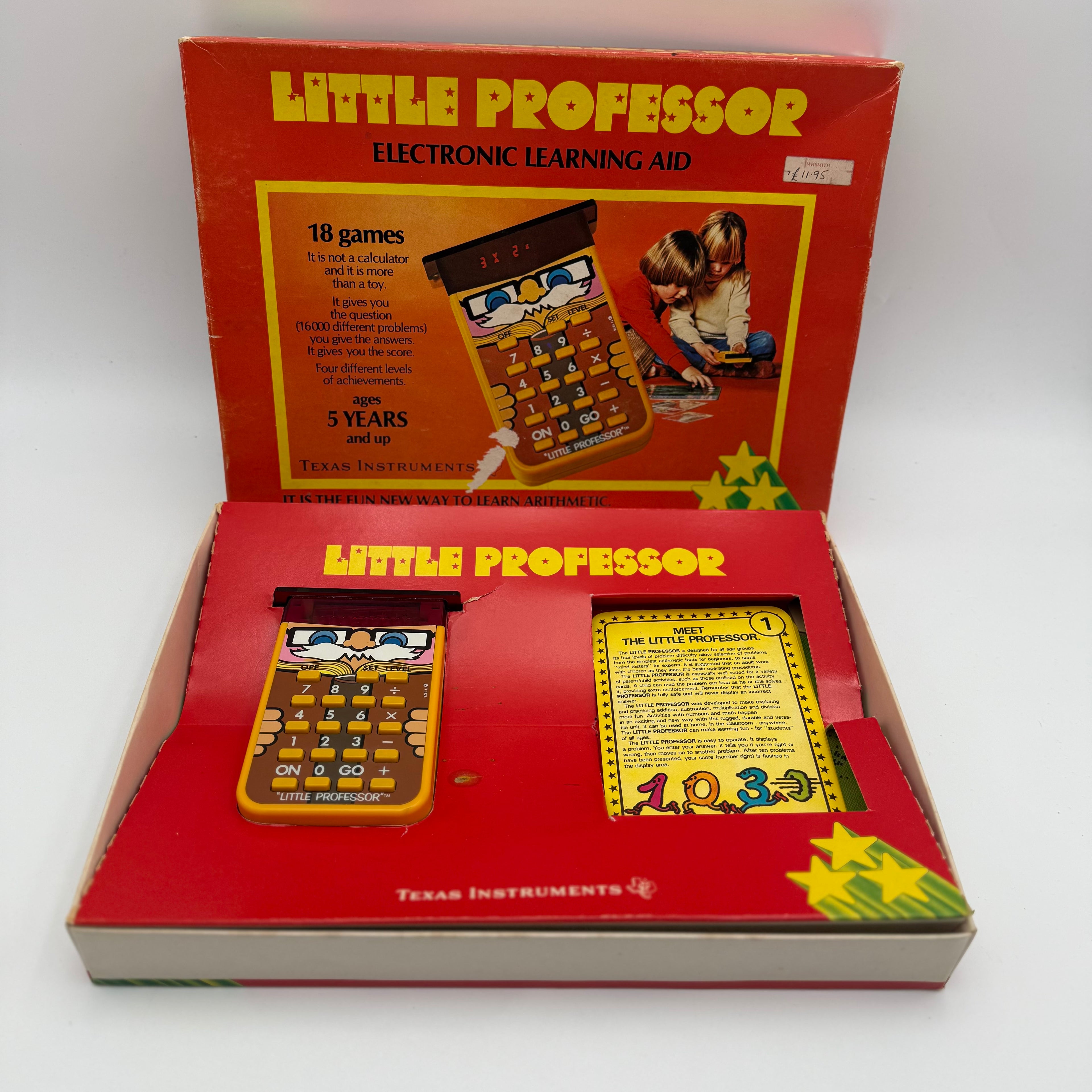 Texas Instruments Little Professor Maths Educational Gaming Device