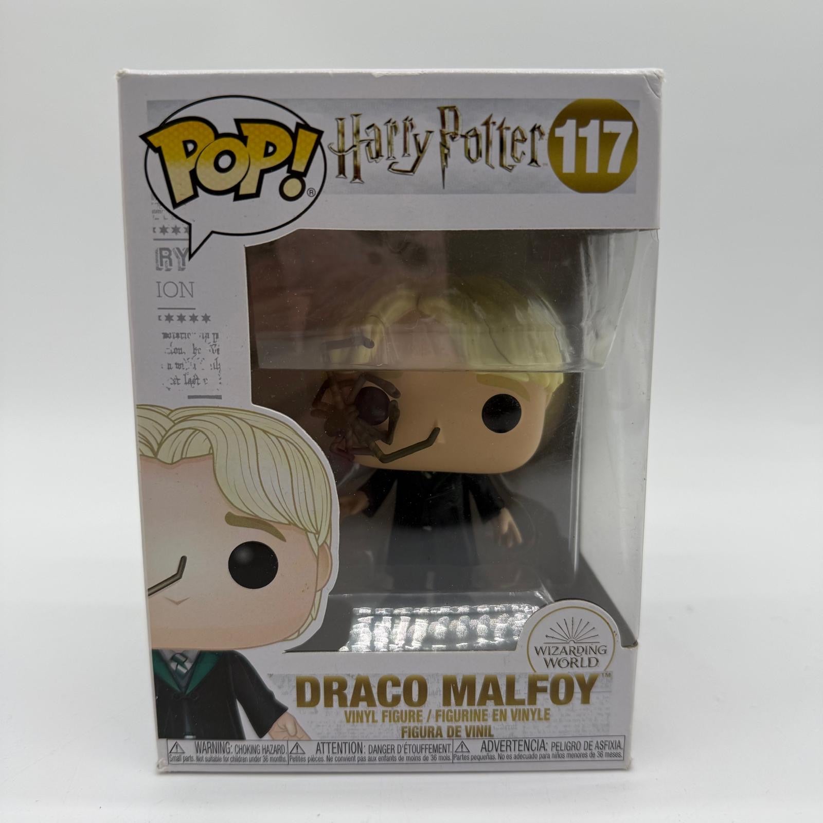 Harry Potter Draco Malfoy 117 Funko Pop Figure