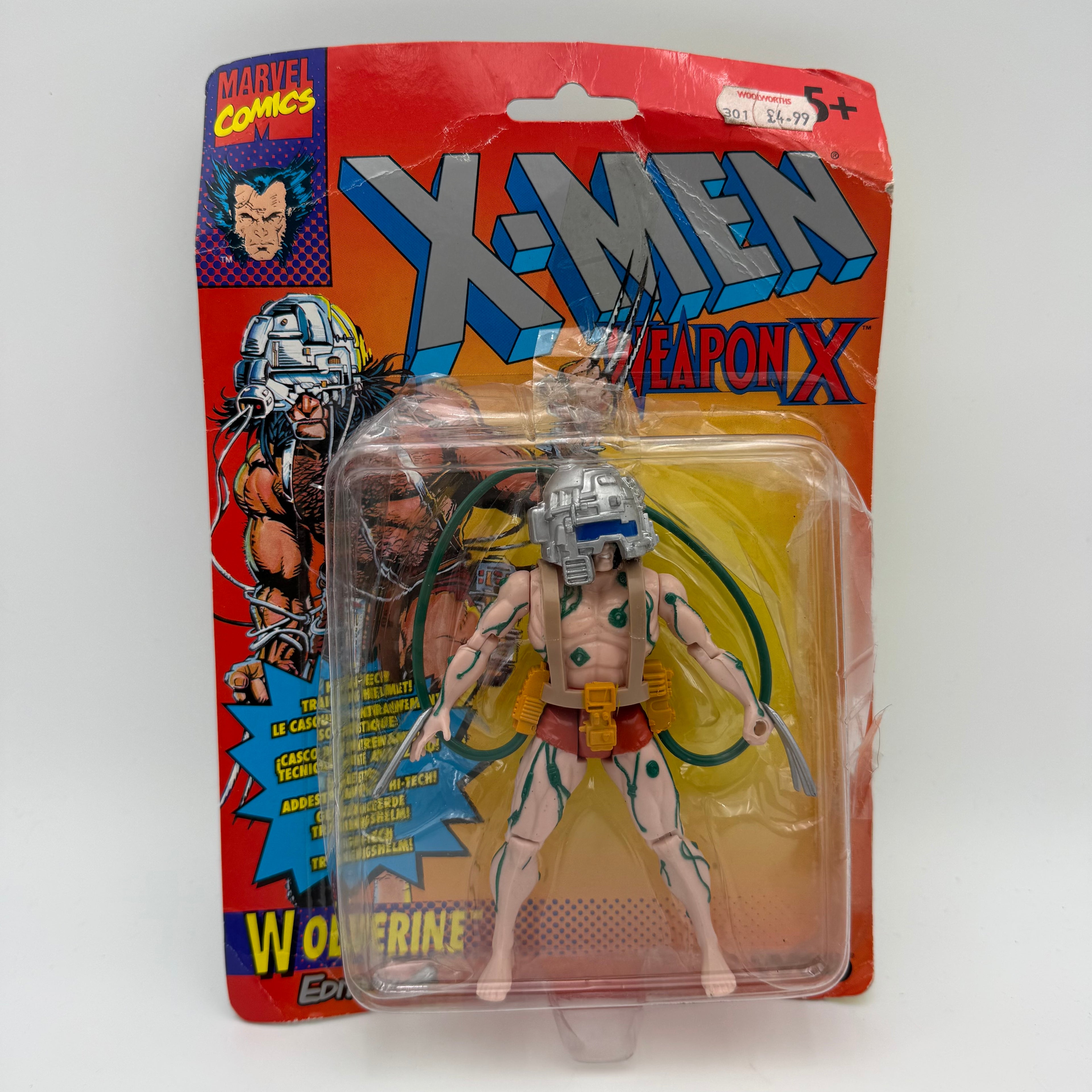Marvel ToyBiz / Tyco X-Men Wolverine Weapon X  Action Figure Carded