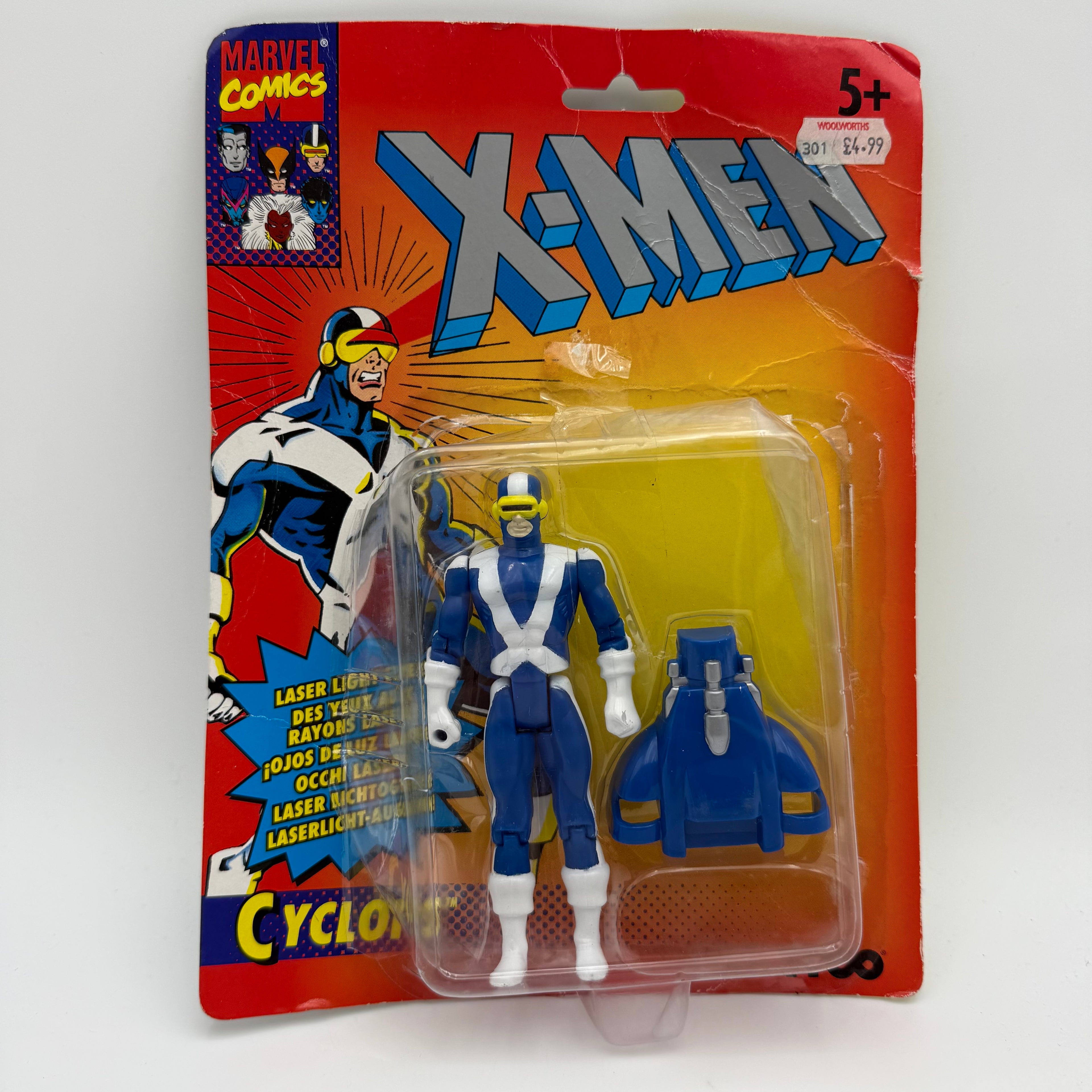 Marvel ToyBiz / Tyco Cyclops Action Figure Carded