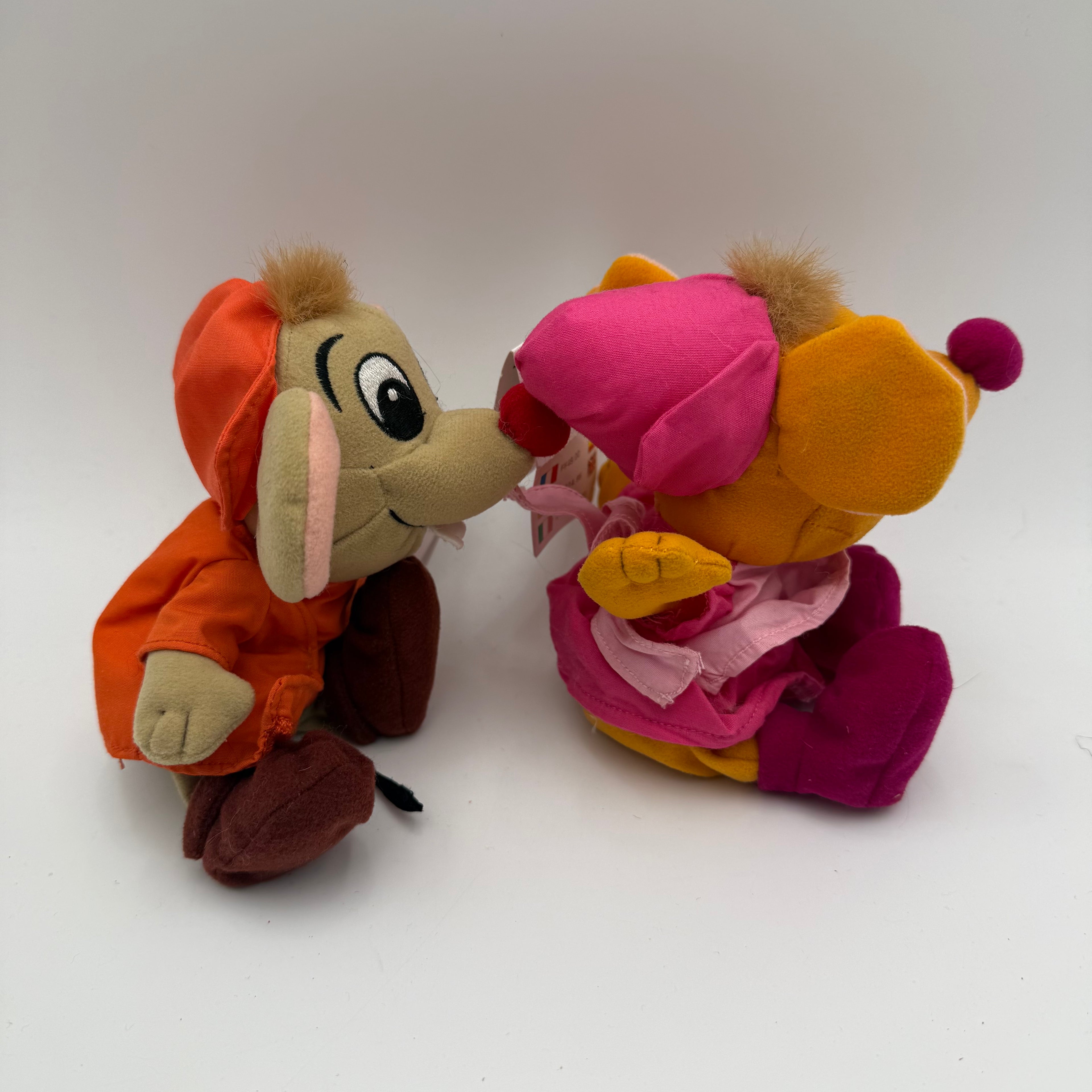 The Disney Store Cinderella Jaq and Suzy 7/8’ With Tags