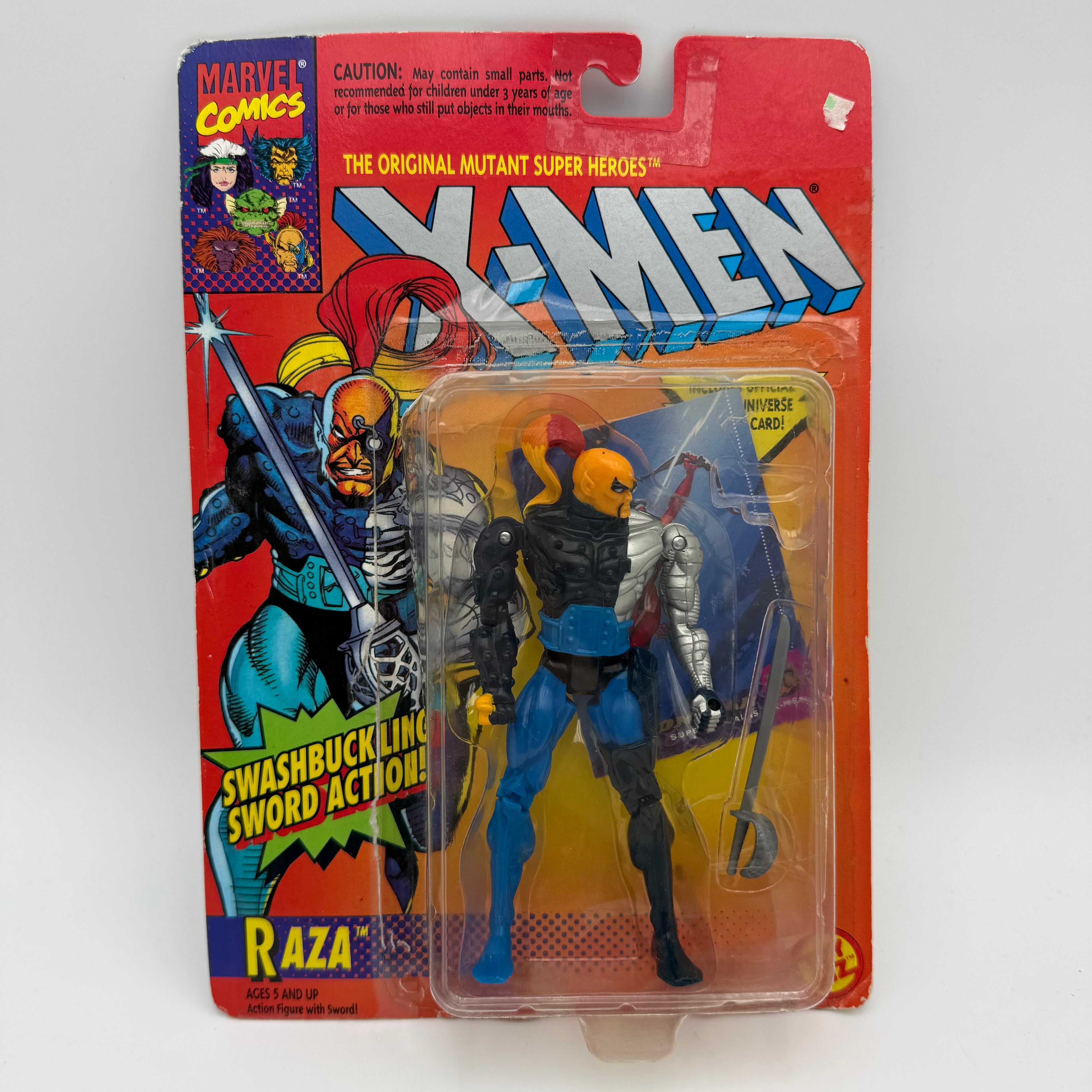 Marvel ToyBiz / Tyco Raza Action Figure Carded