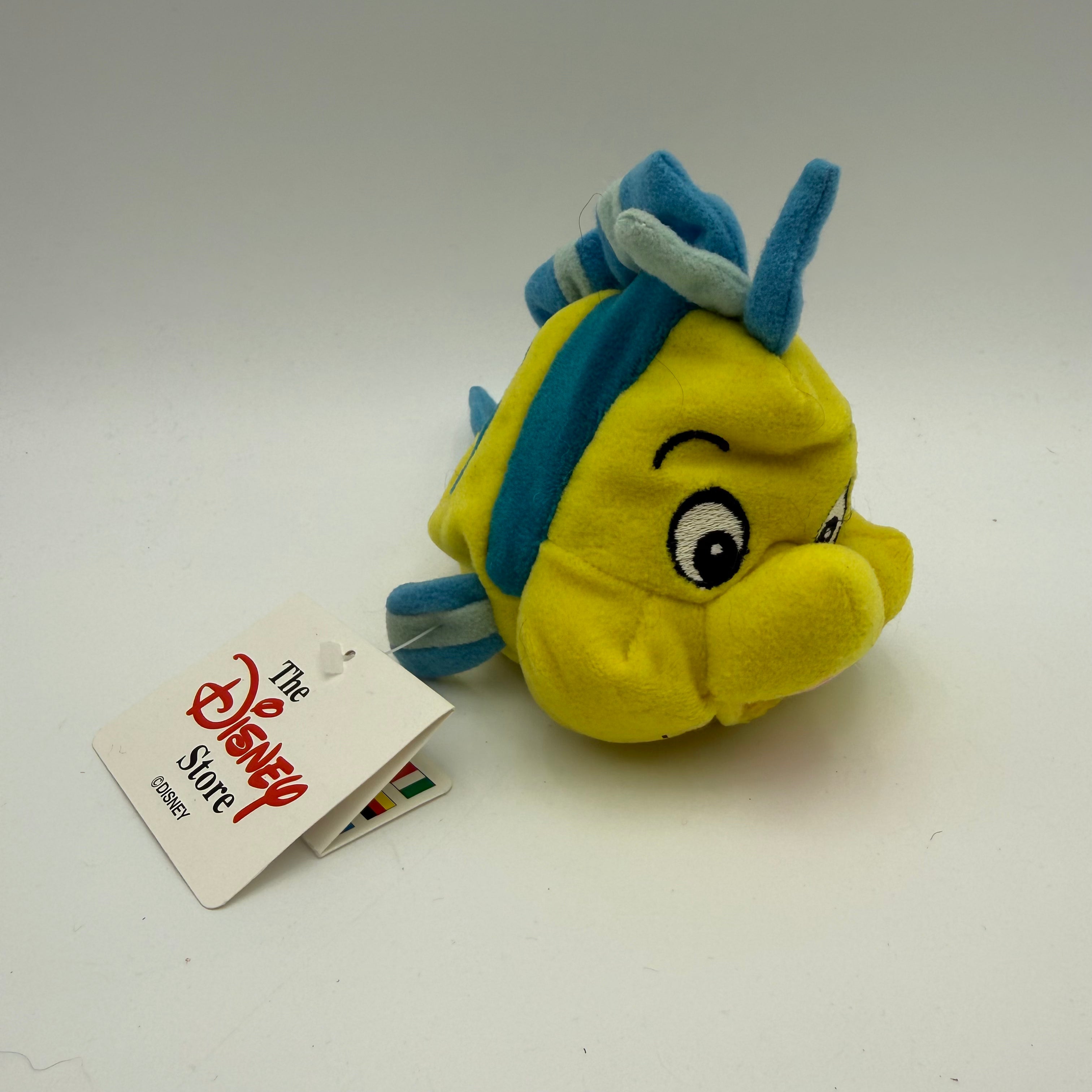 The Disney Store Flounder 7/8’ With Tags