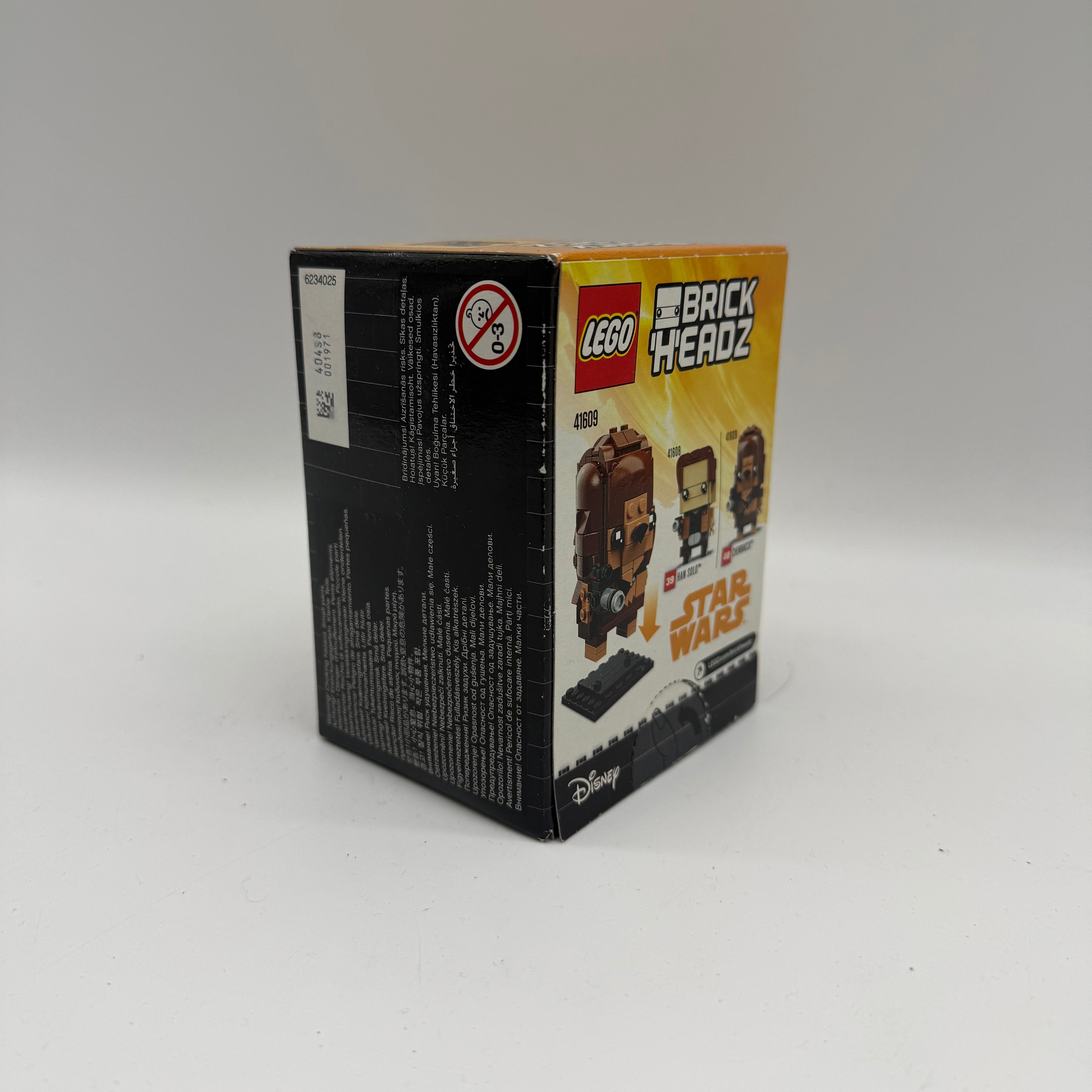 LEGO Star Wars 41609 Chewbacca Brickheadz Sealed Set