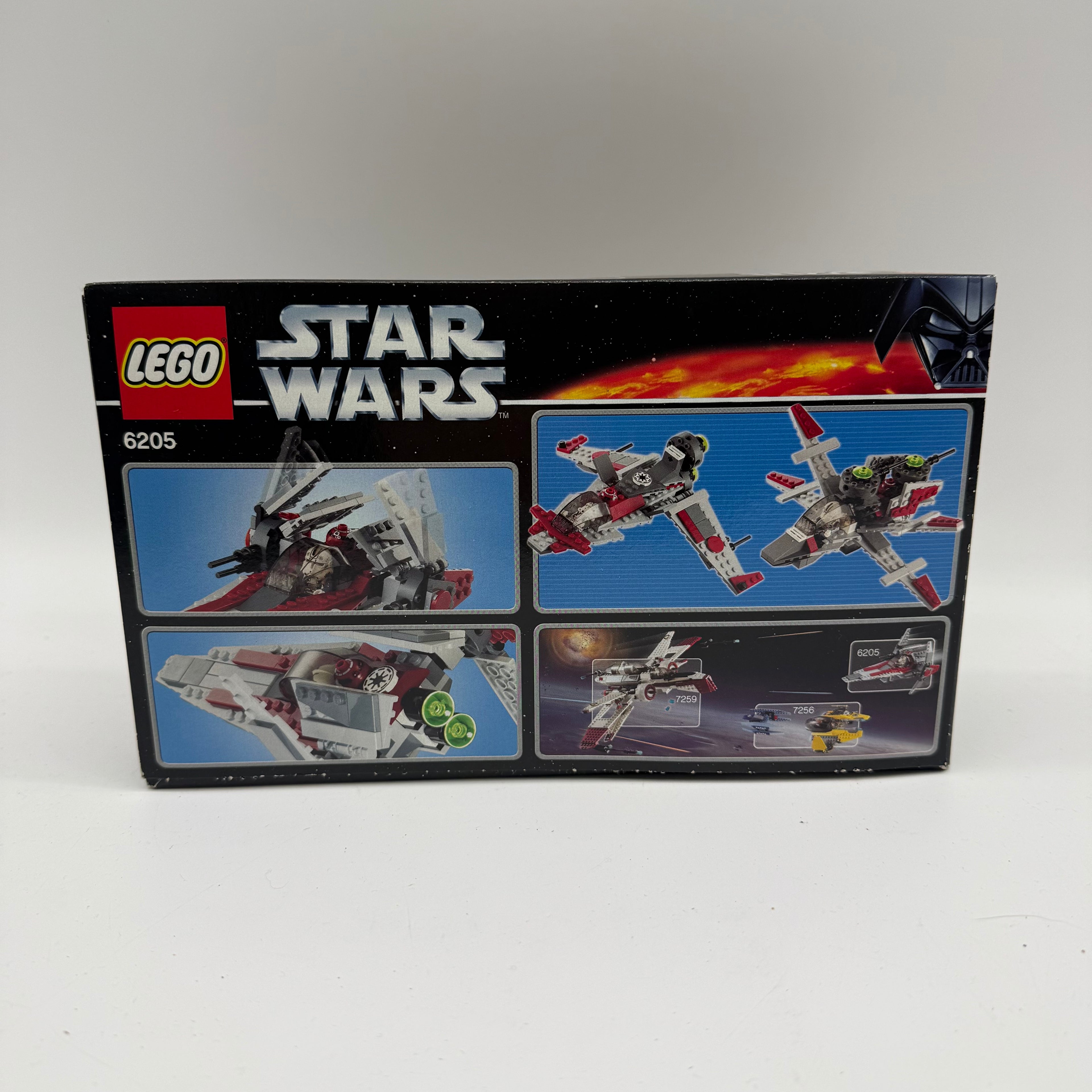 LEGO Star Wars 6205 V-Wing Fighter Sealed Set