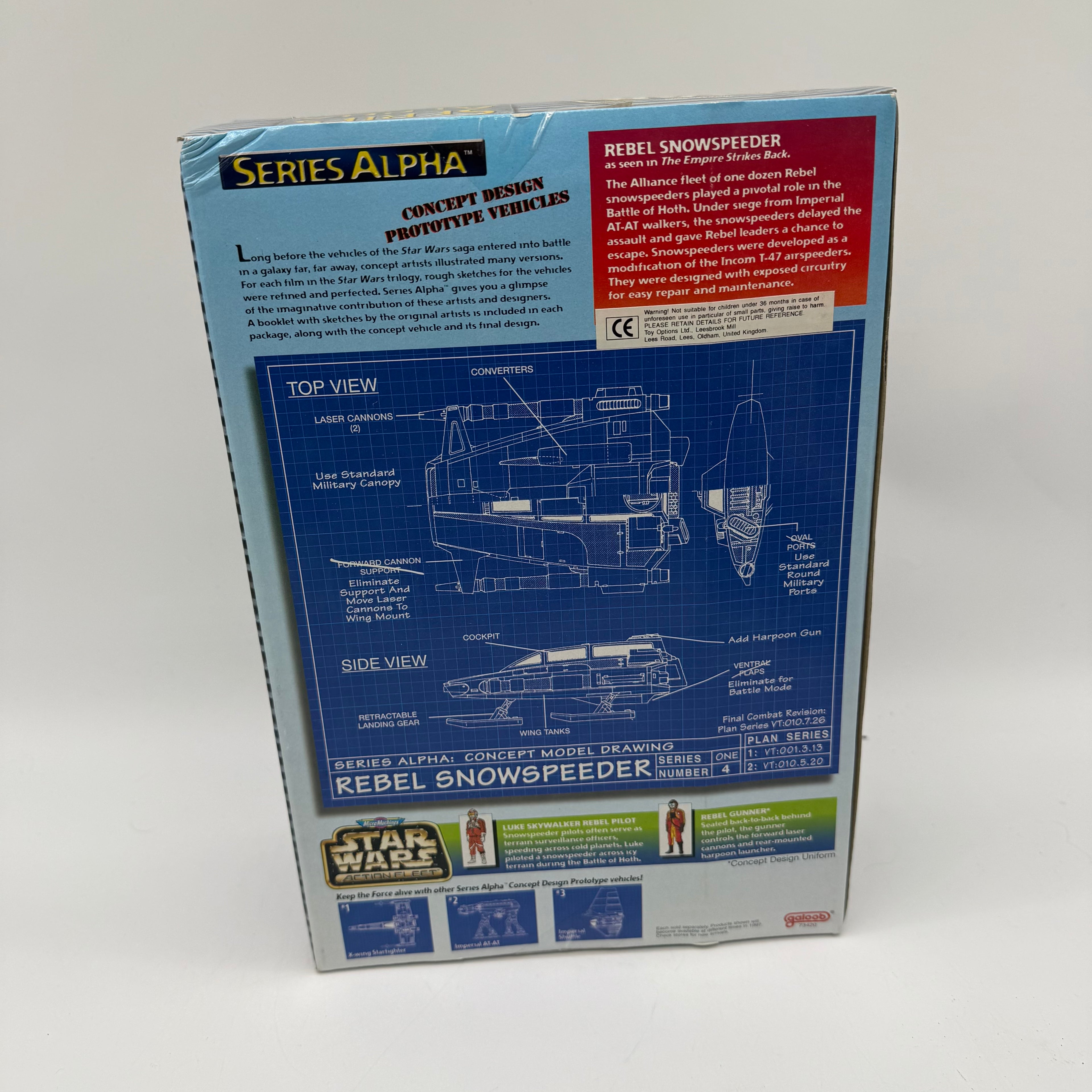 Star Wars Micro Machines Action Fleet Concept Snowspeeder