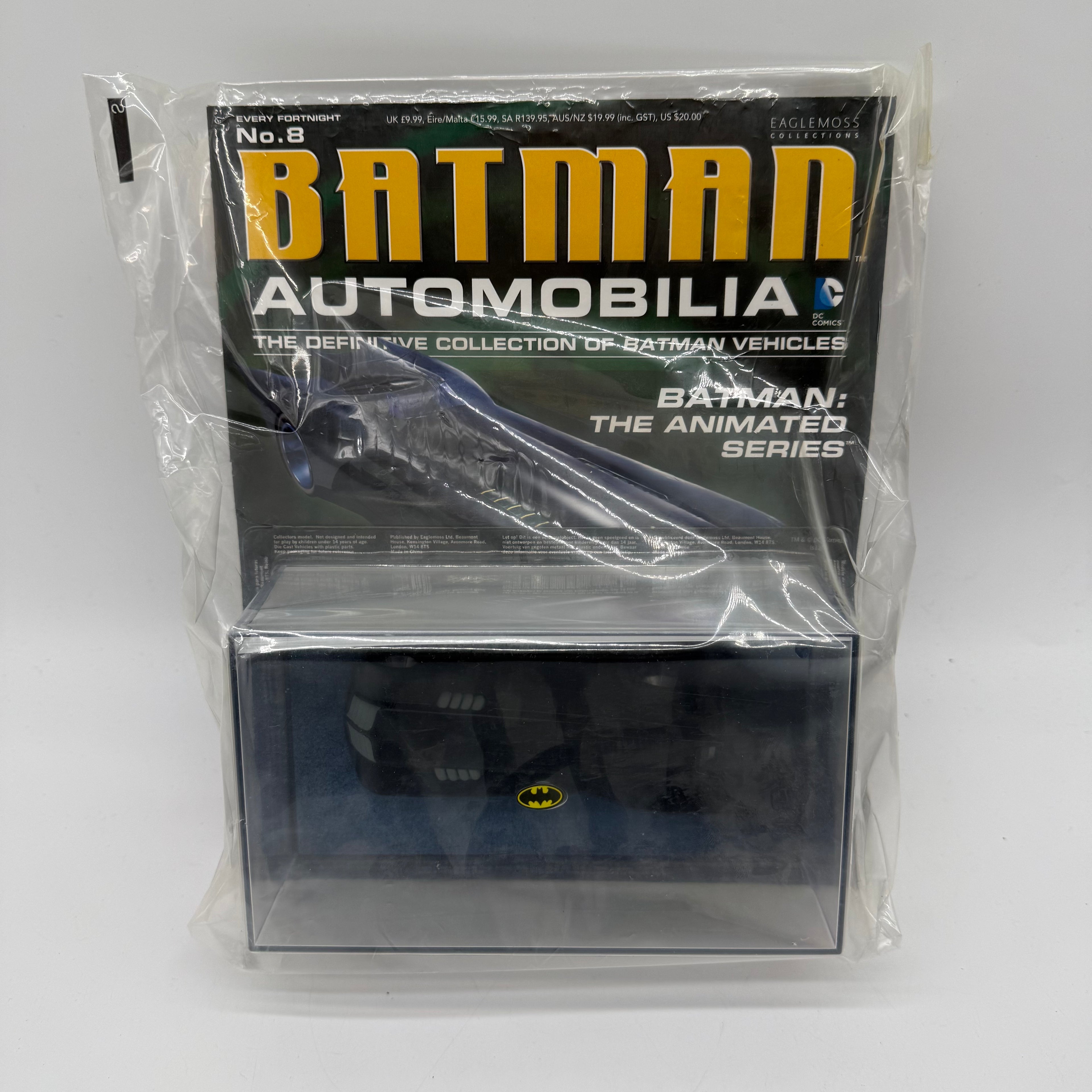 Batman Automobilia Collection Issue 8 ‘Batman The Animated Series ’ Vehicle NEW