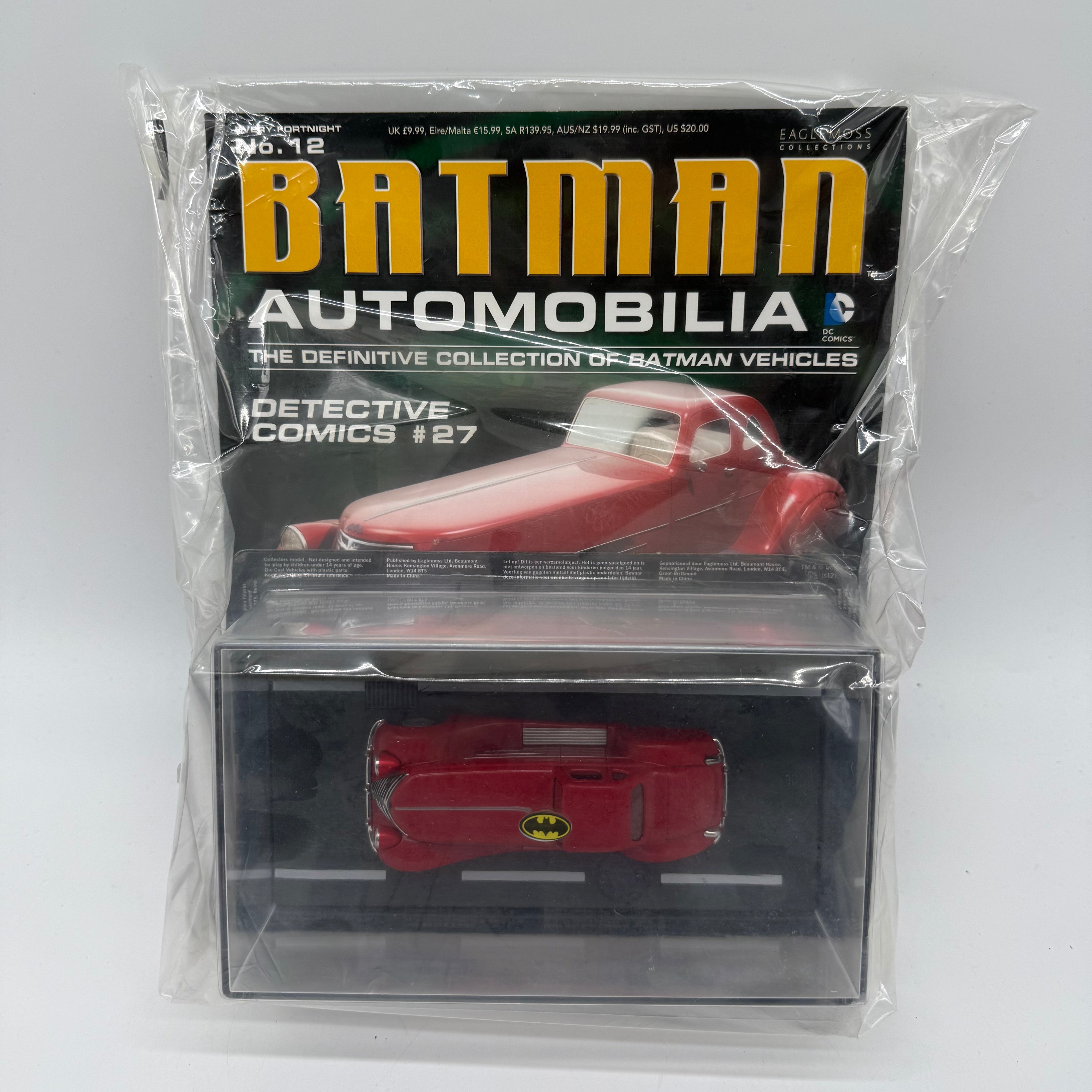 Batman Automobilia Collection Issue 12 -’Detective Comics #27’ Vehicle NEW