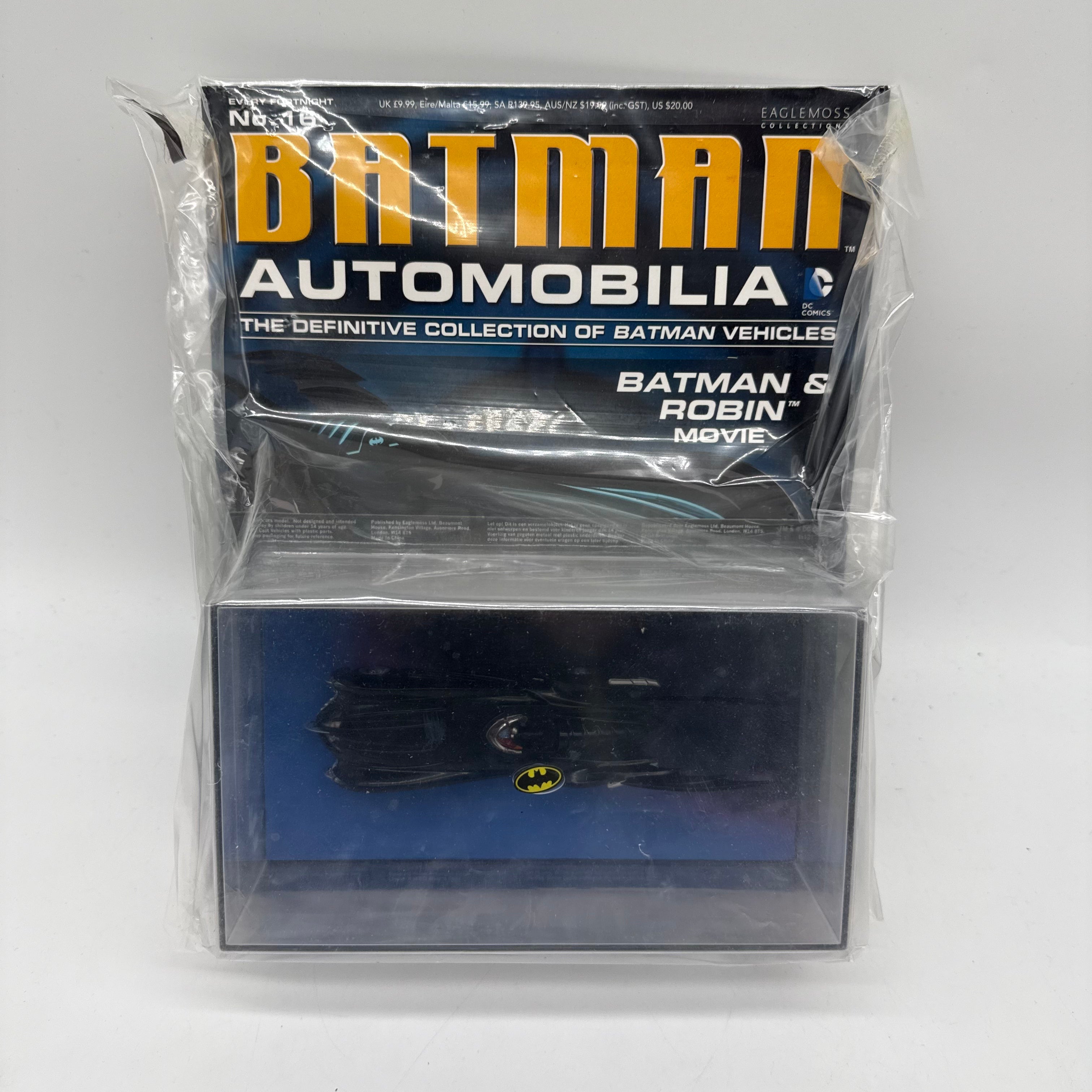 Batman Automobilia Collection Issue 16 ‘Batman & Robin Movie ’ Vehicle NEW