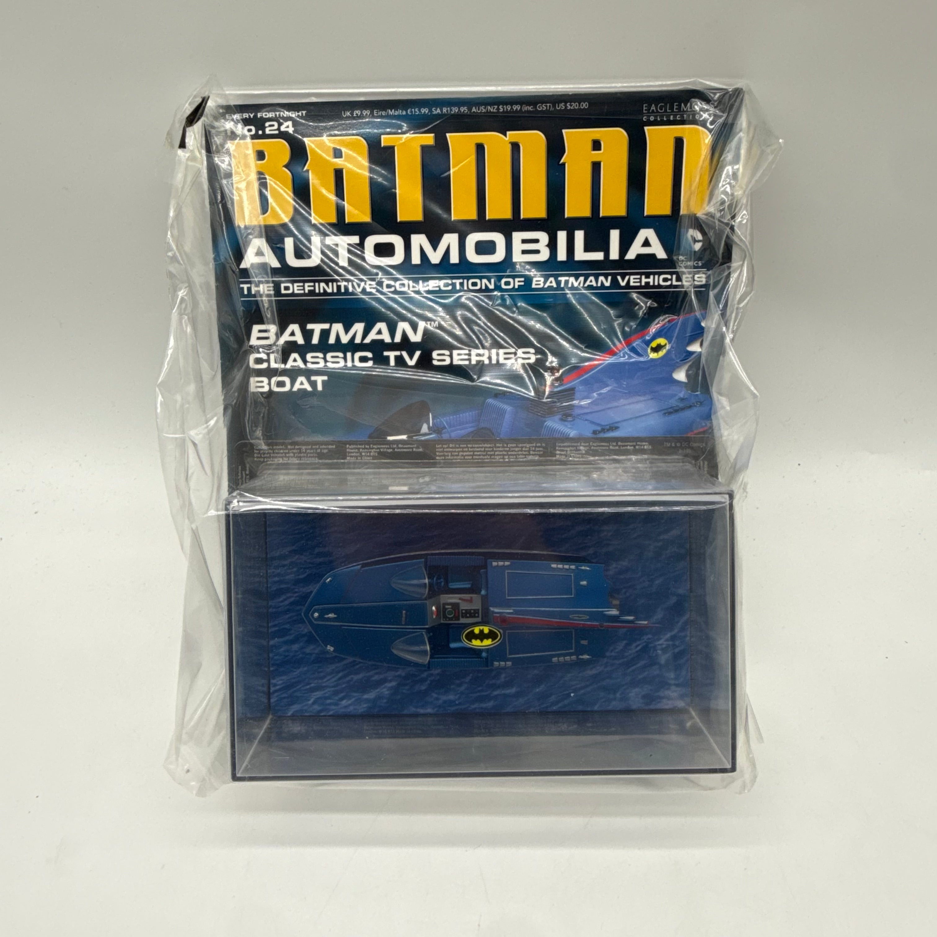 Batman Automobilia Collection Issue 24 ‘Batman Classic TV Series Boat’ Vehicle NEW