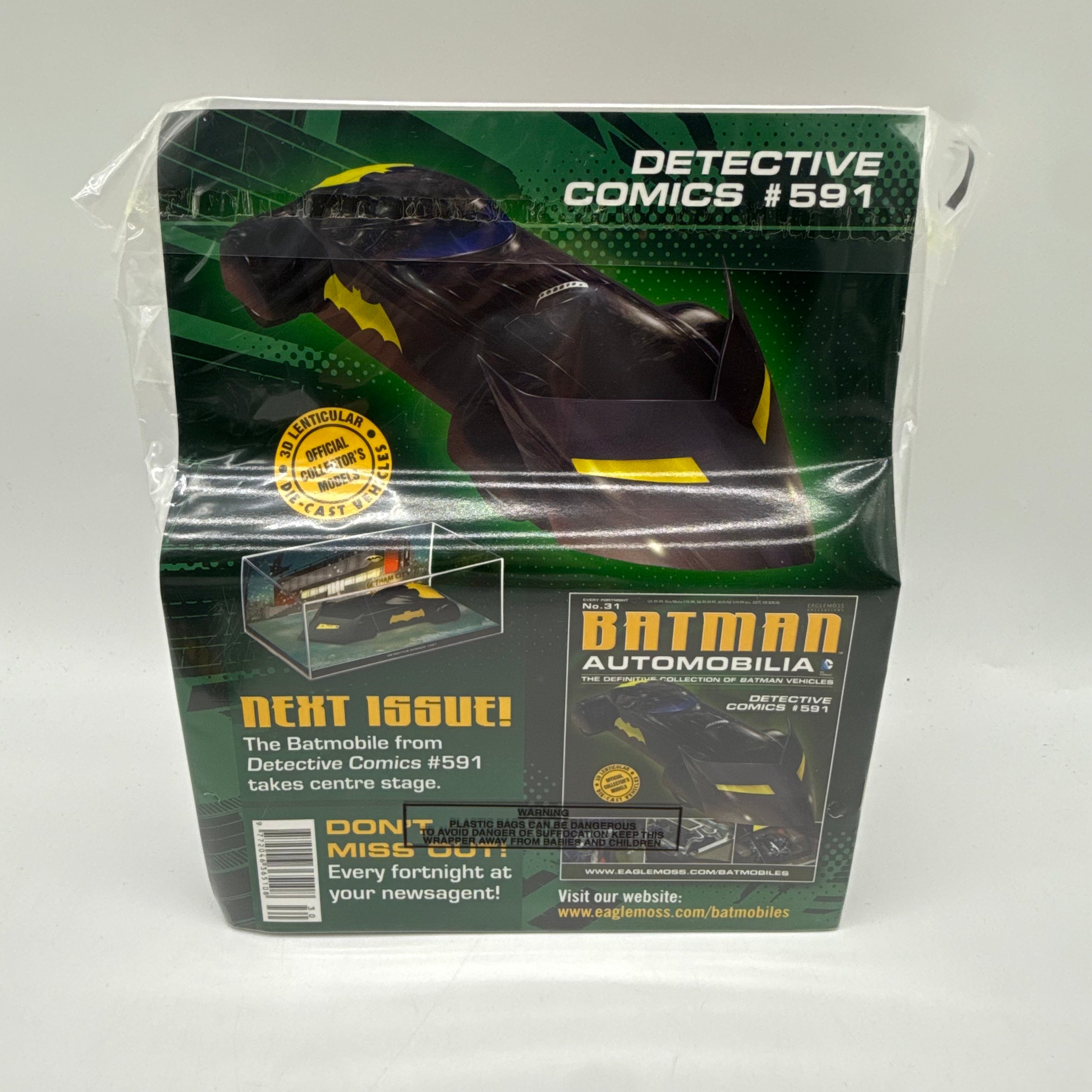 Batman Automobilia Collection Issue 30 ‘Classic TV Series Bike’ Vehicle NEW