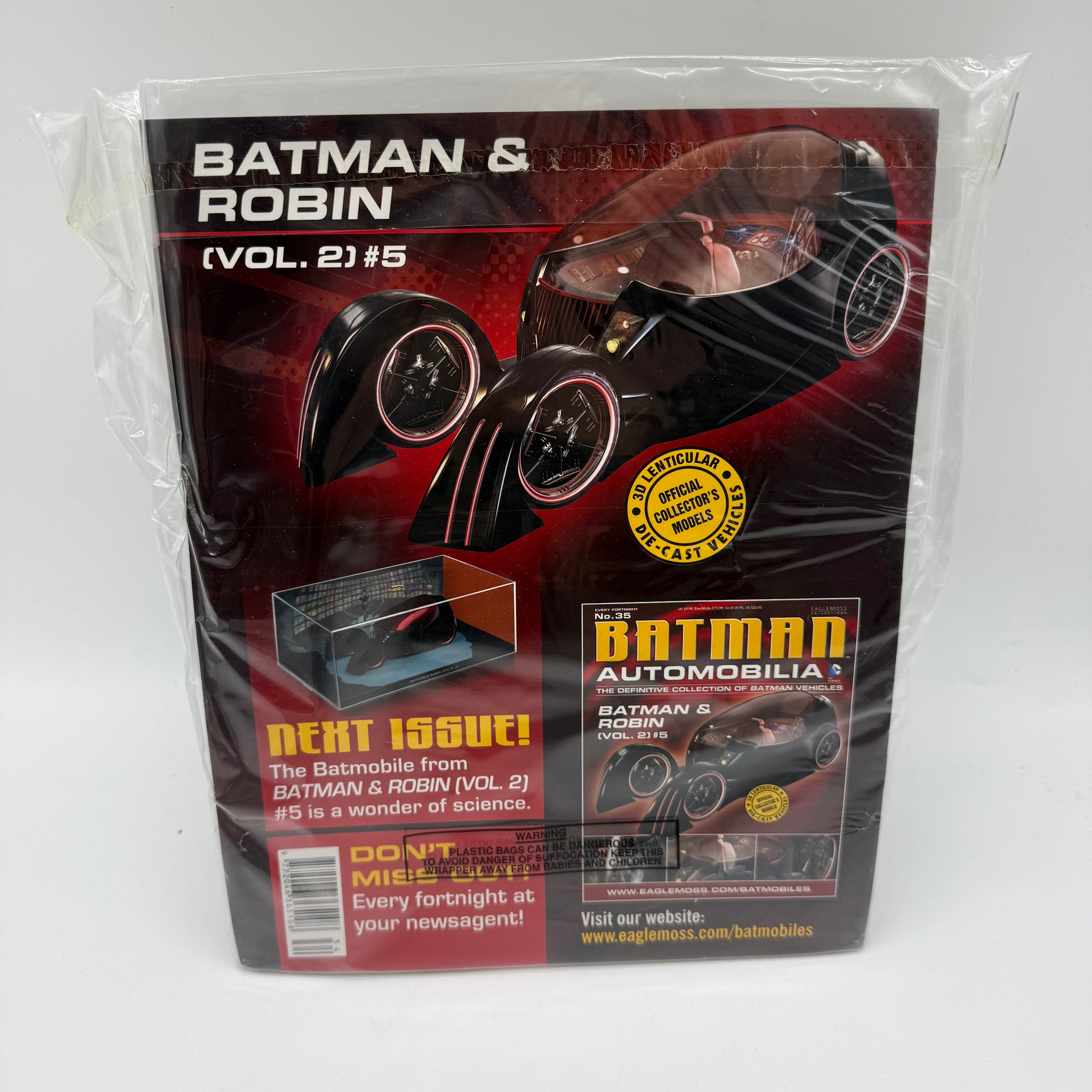 Batman Automobilia Collection Issue 34 ‘Arkham Asylum’ Vehicle NEW