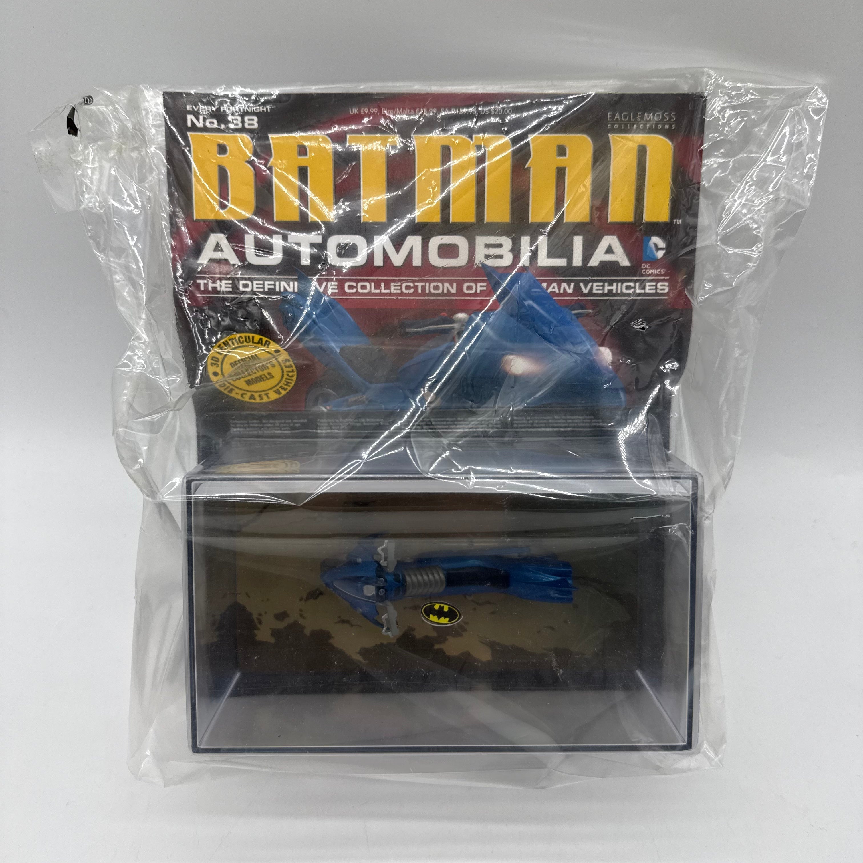 Batman Automobilia Collection Issue 38 ‘Legends of the Dark Knight (Batcycle)’ Vehicle NEW