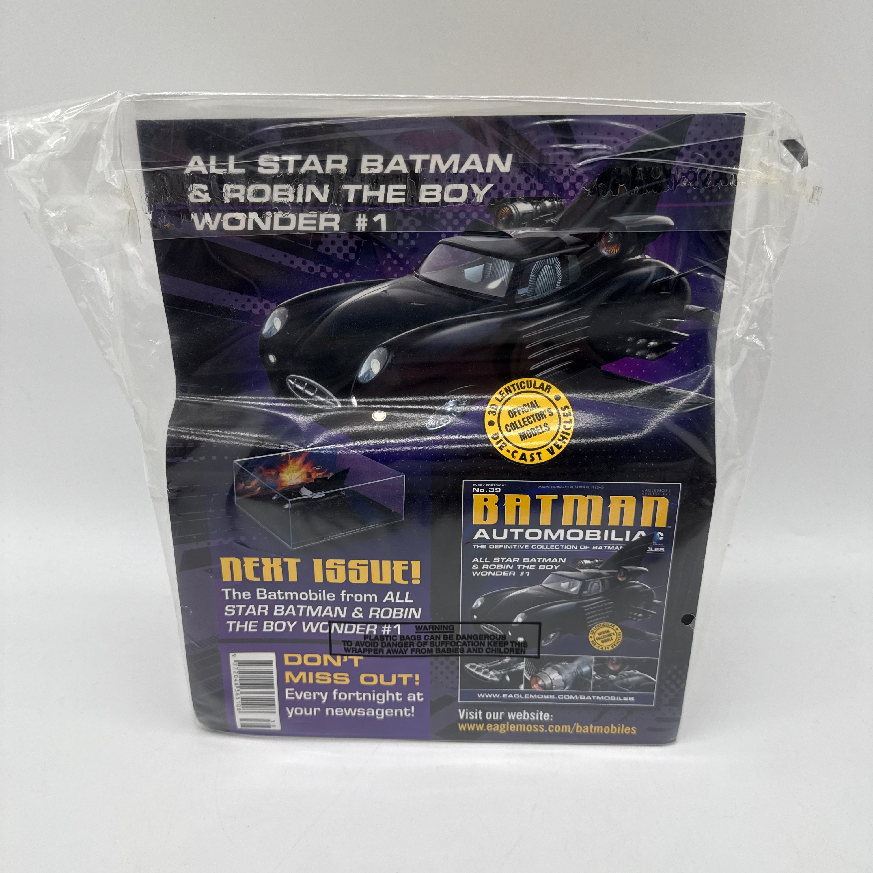 Batman Automobilia Collection Issue 38 ‘Legends of the Dark Knight (Batcycle)’ Vehicle NEW