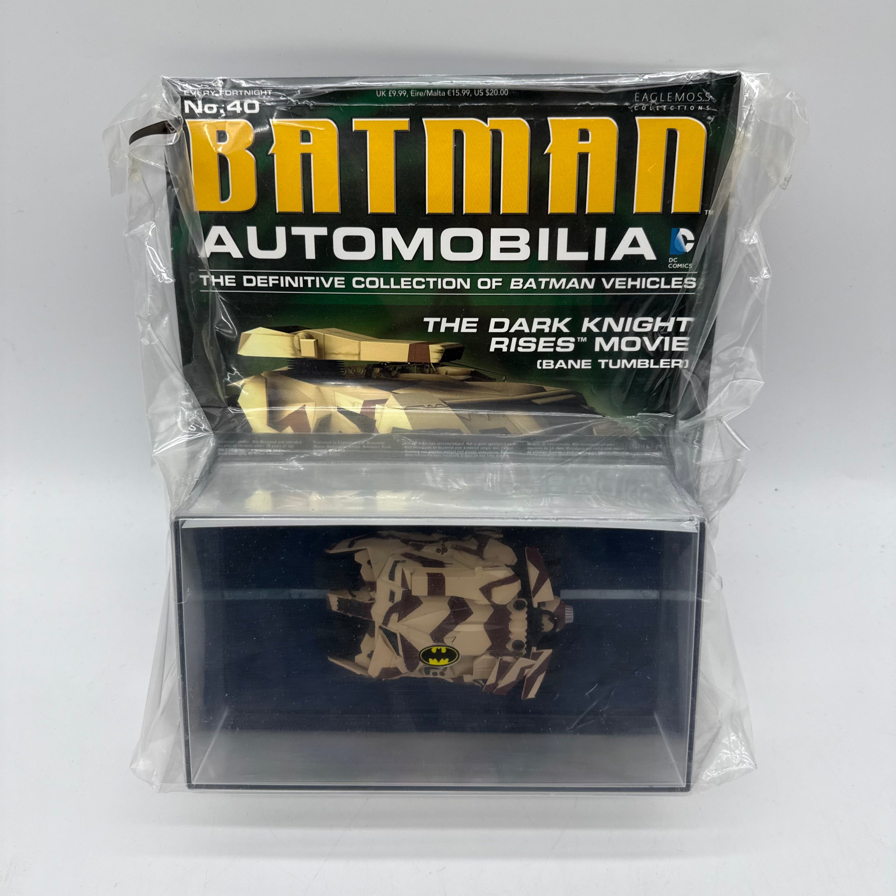 Batman Automobilia Collection Issue 40 ‘Dark Knight Rises Movie (Bane Tumbler)’ Vehicle NEW