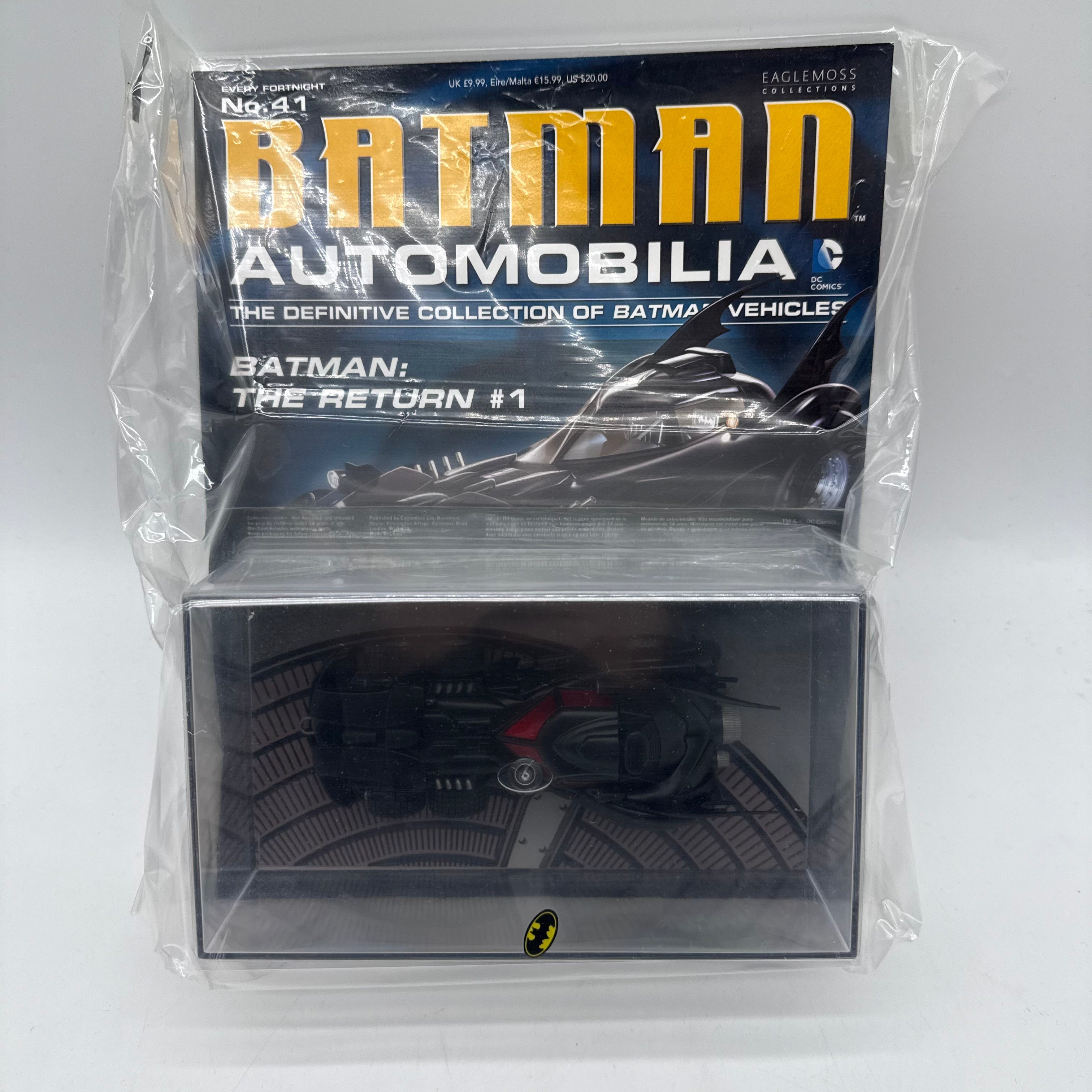 Batman Automobilia Collection Issue 41 ‘Batman The Return #1’ Vehicle NEW