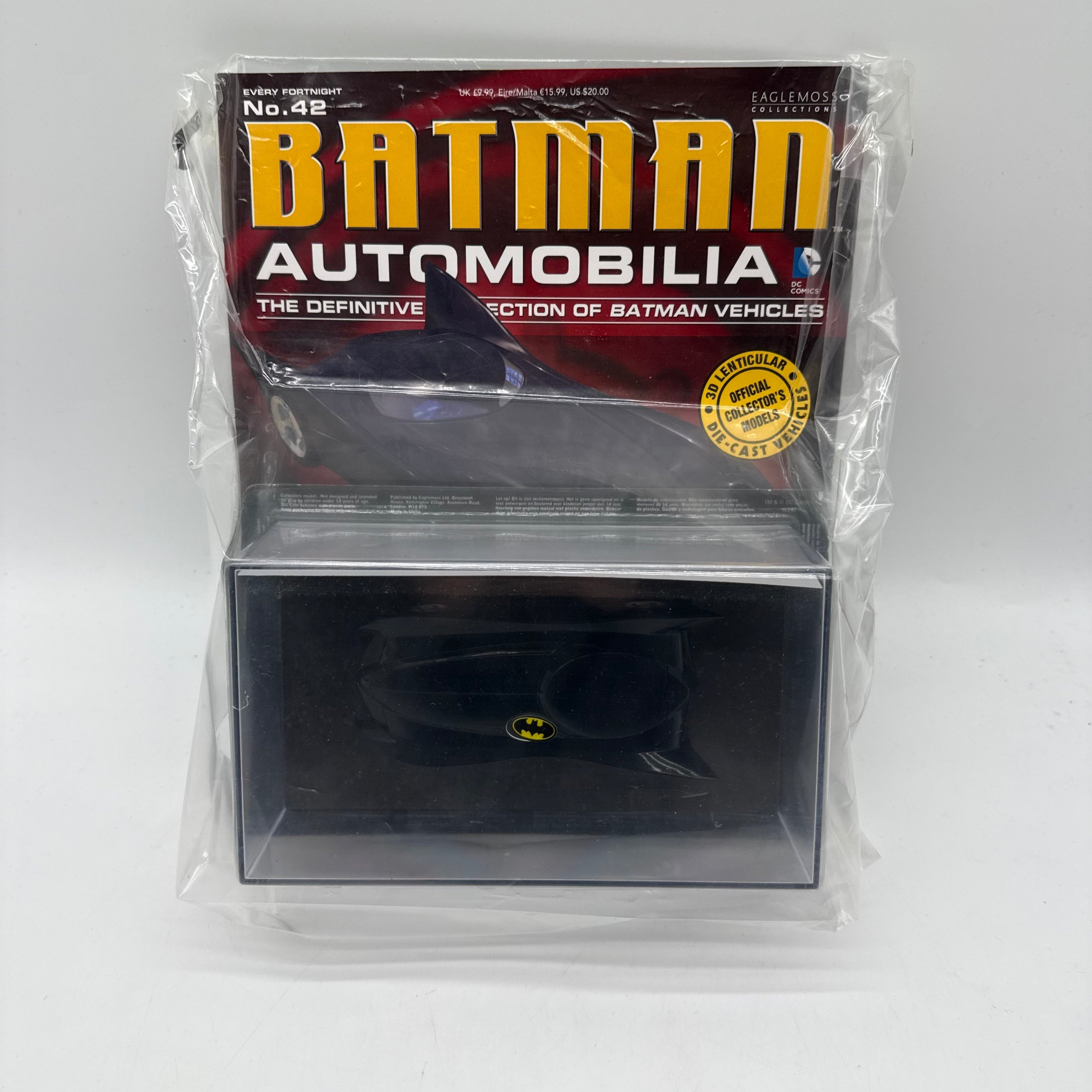 Batman Automobilia Collection Issue 42 ‘The New Adventures of Batman Animated Series’ Vehicle NEW