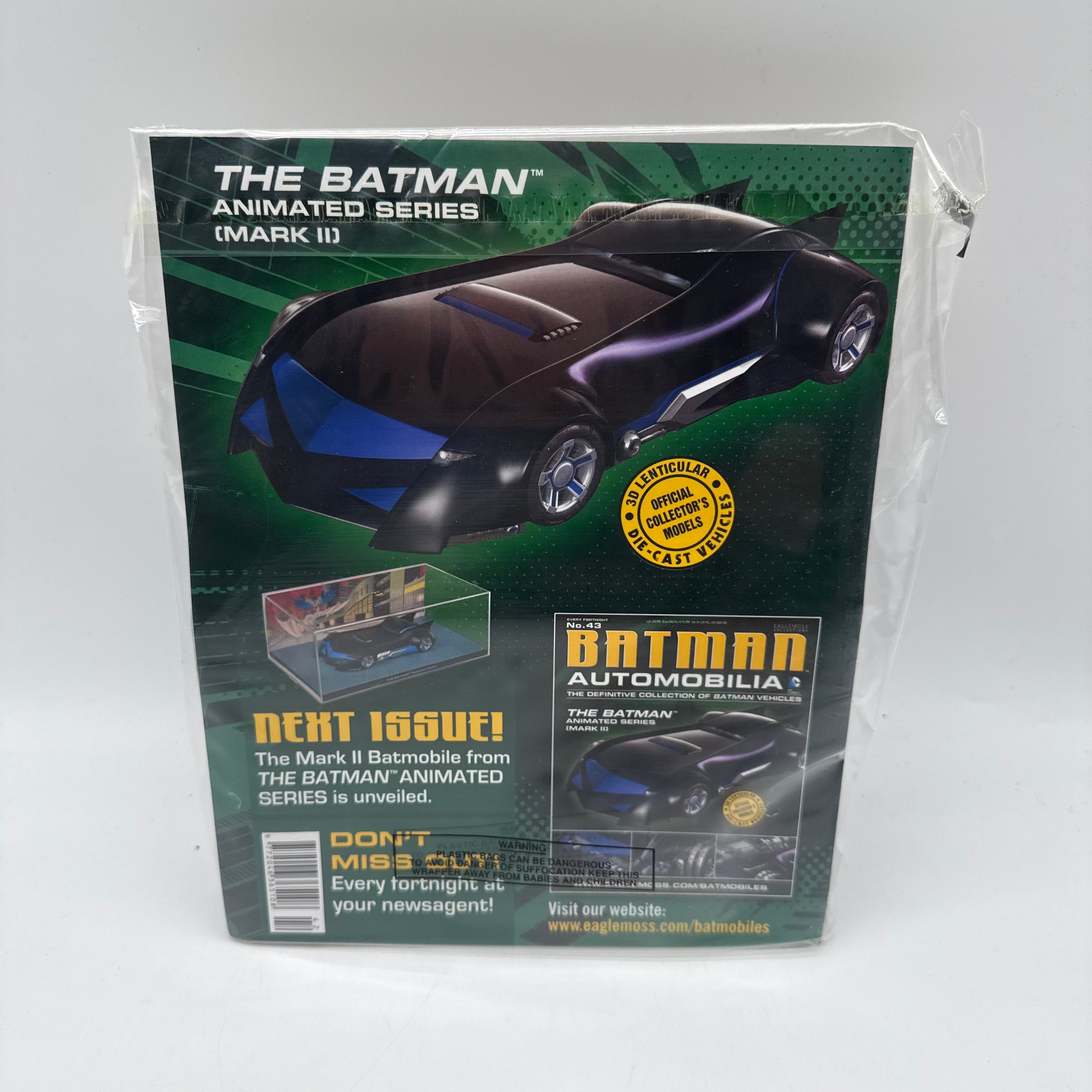 Batman Automobilia Collection Issue 42 ‘The New Adventures of Batman Animated Series’ Vehicle NEW