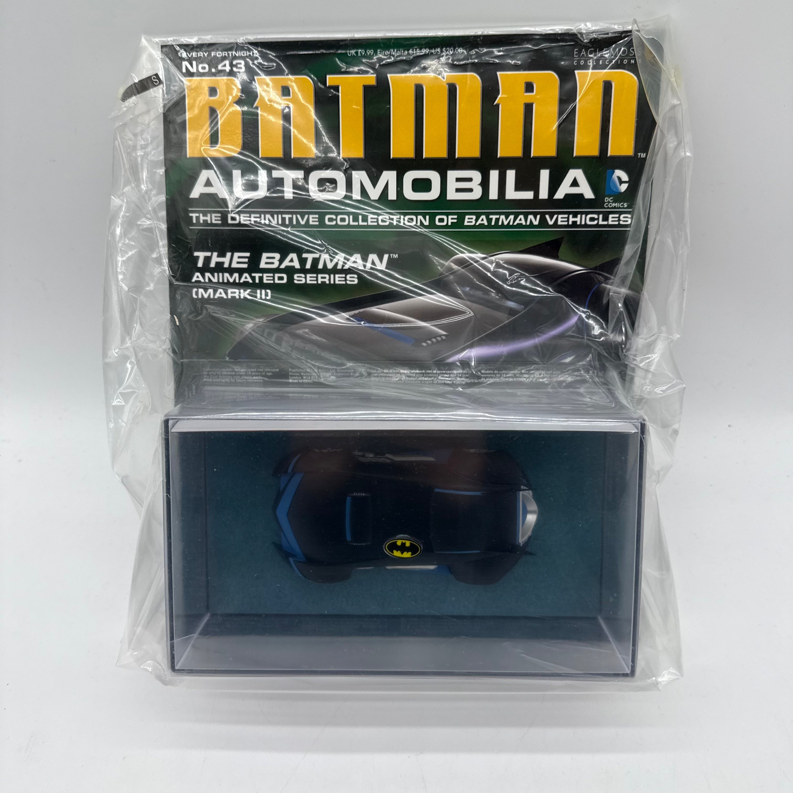 Batman Automobilia Collection Issue 43 ‘Batman Animated Series Mk2’ Vehicle NEW