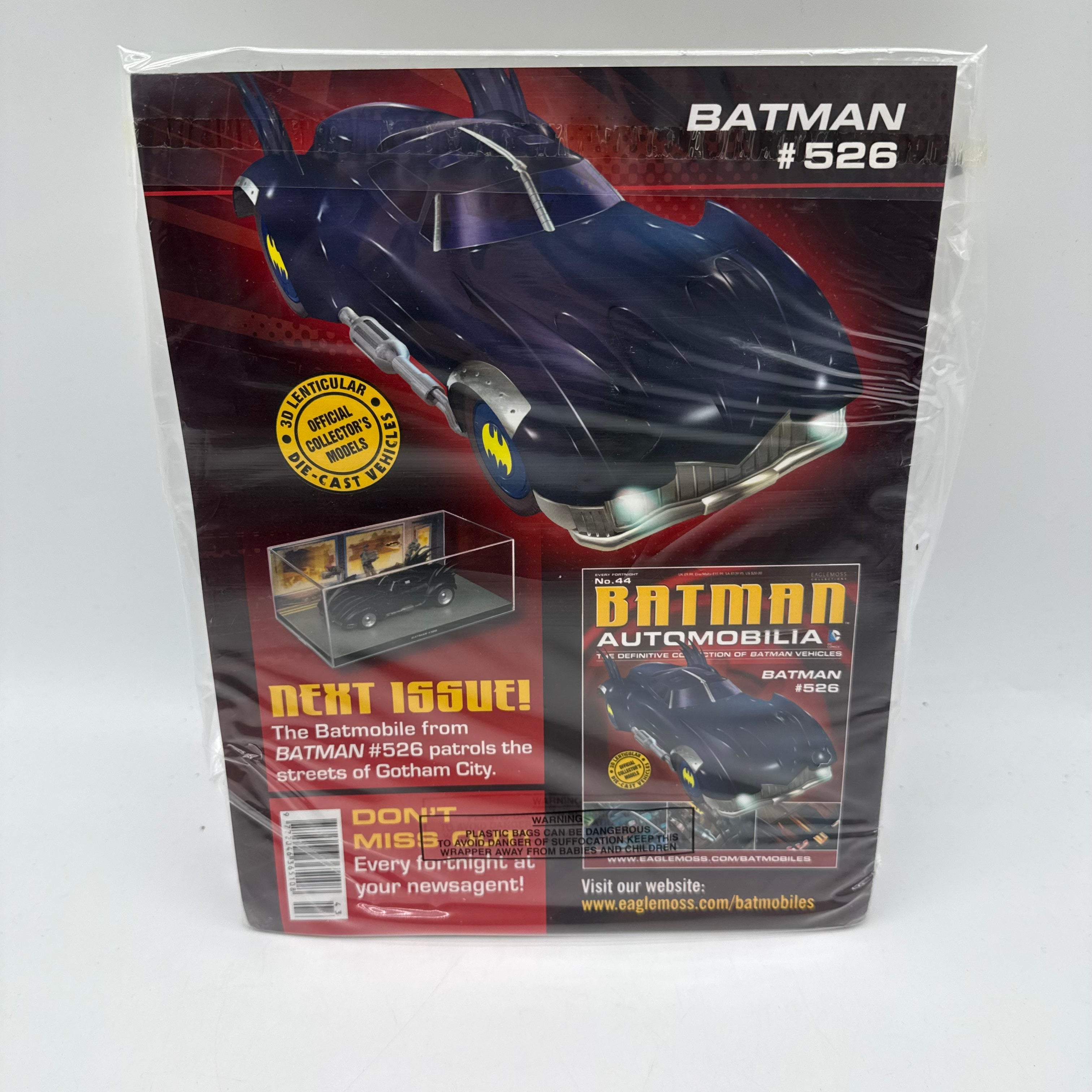 Batman Automobilia Collection Issue 43 ‘Batman Animated Series Mk2’ Vehicle NEW