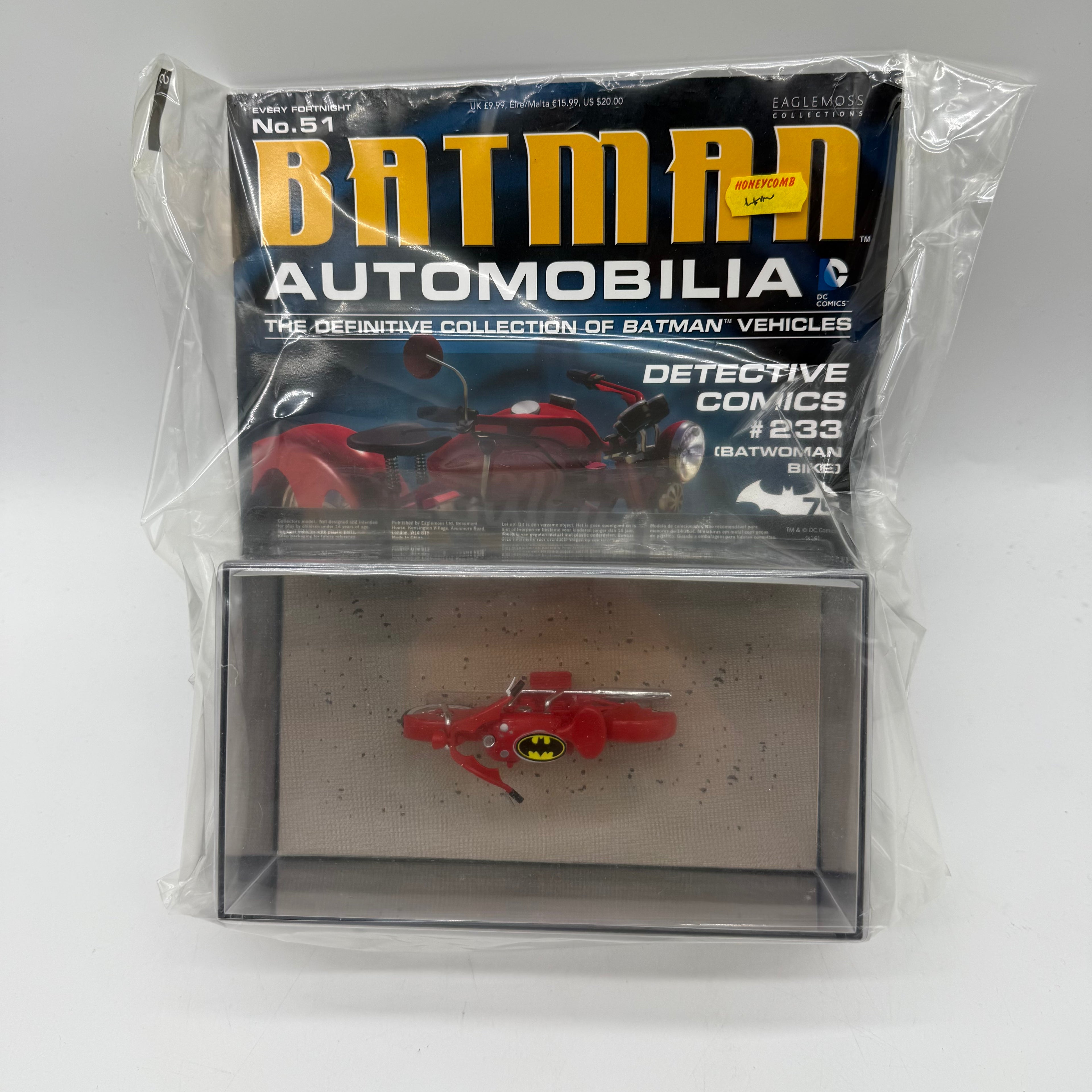 Batman Automobilia Collection Issue 51 ‘Detective Comics #233 (Batwoman Bike)’ Vehicle NEW