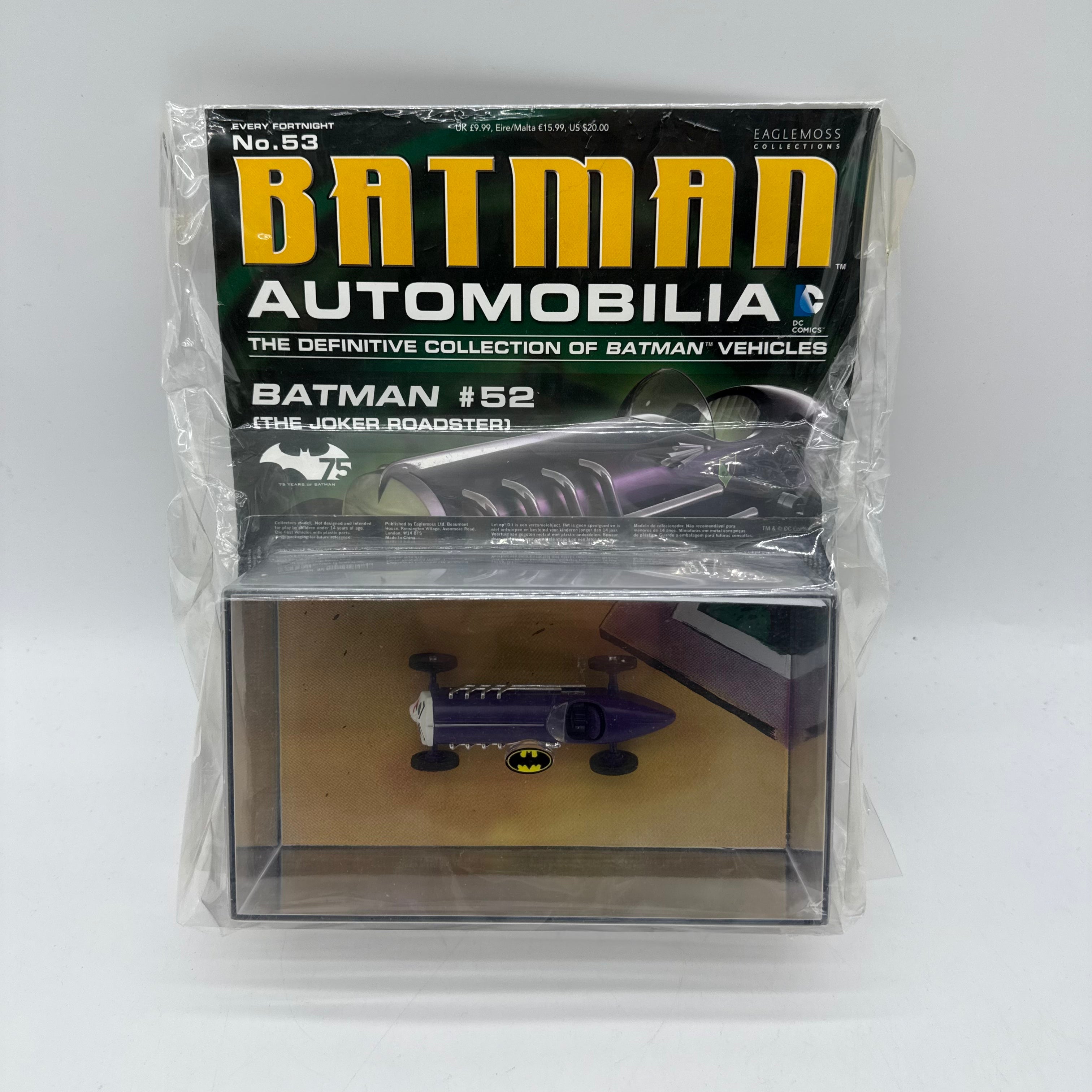 Batman Automobilia Collection Issue 53 ‘Batman #52 (Joker Roadster)Vehicle NEW