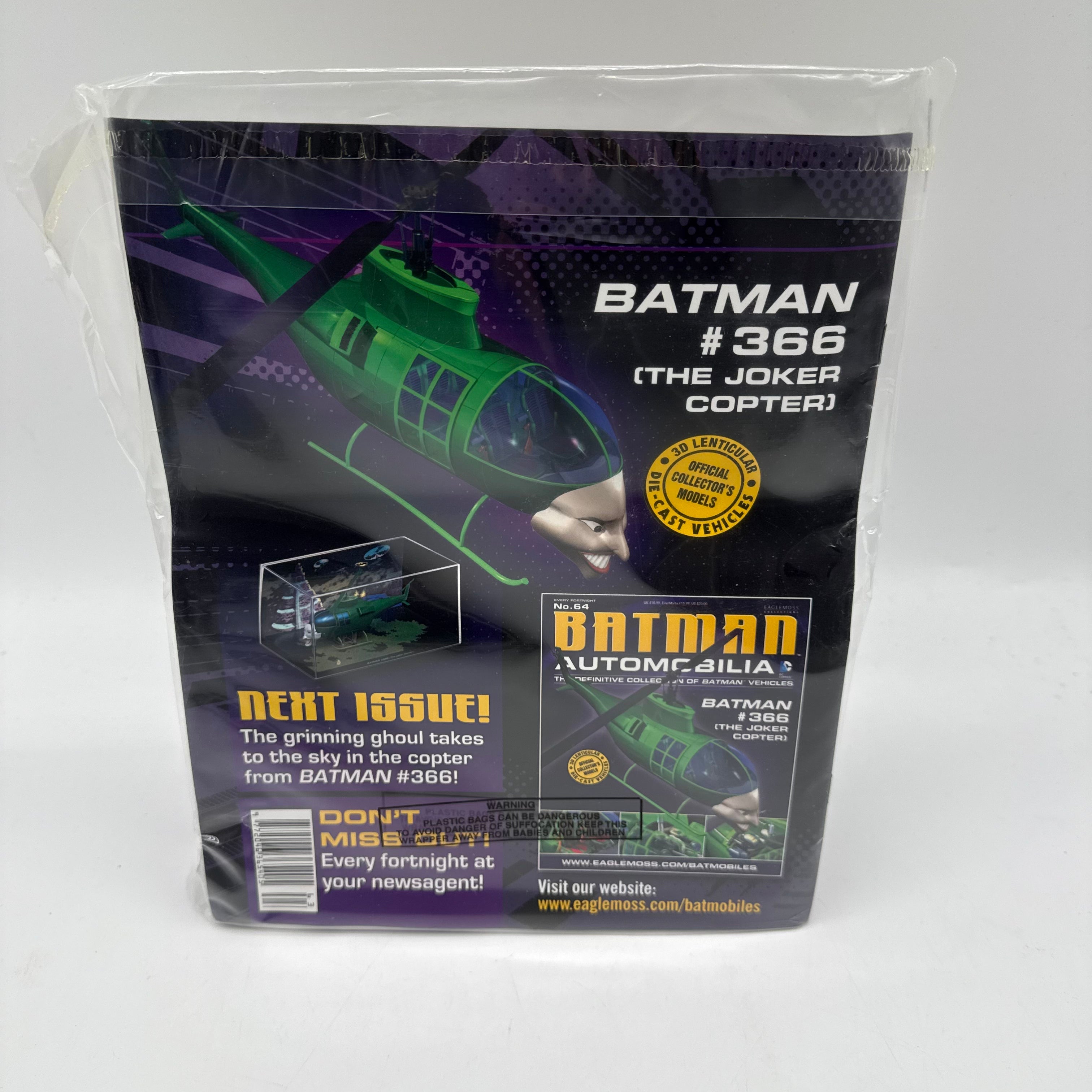 Batman Automobilia Collection Issue 63 ‘Batman Odyssey #1’ Vehicle NEW