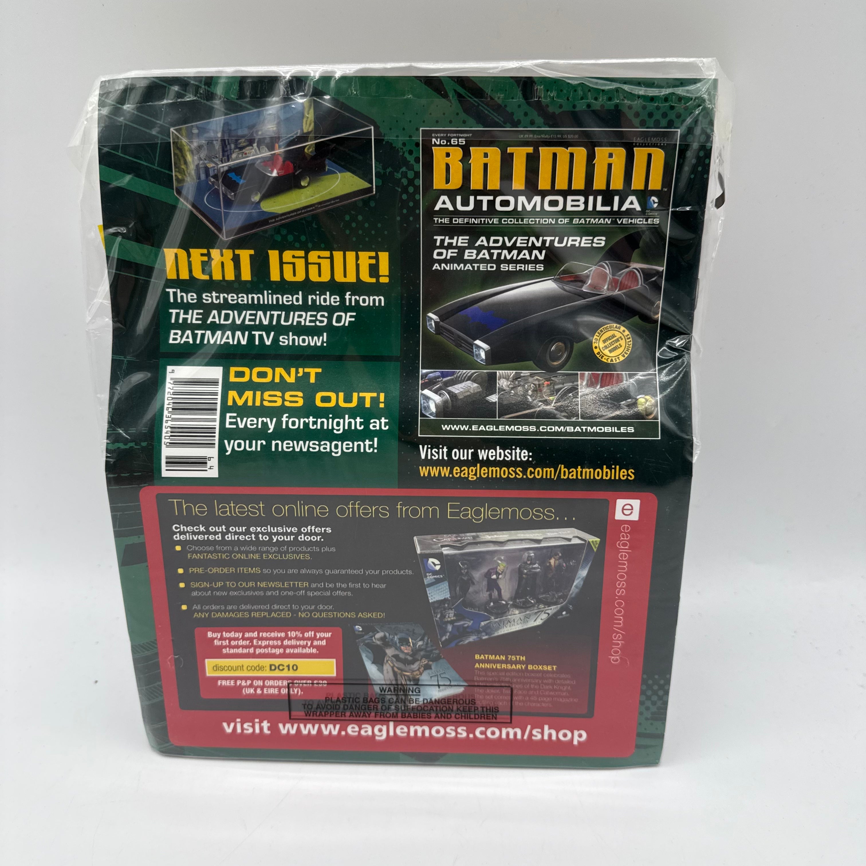 Batman Automobilia Collection Issue 64 ‘Batman #366 (Joker Copter)’ Vehicle NEW