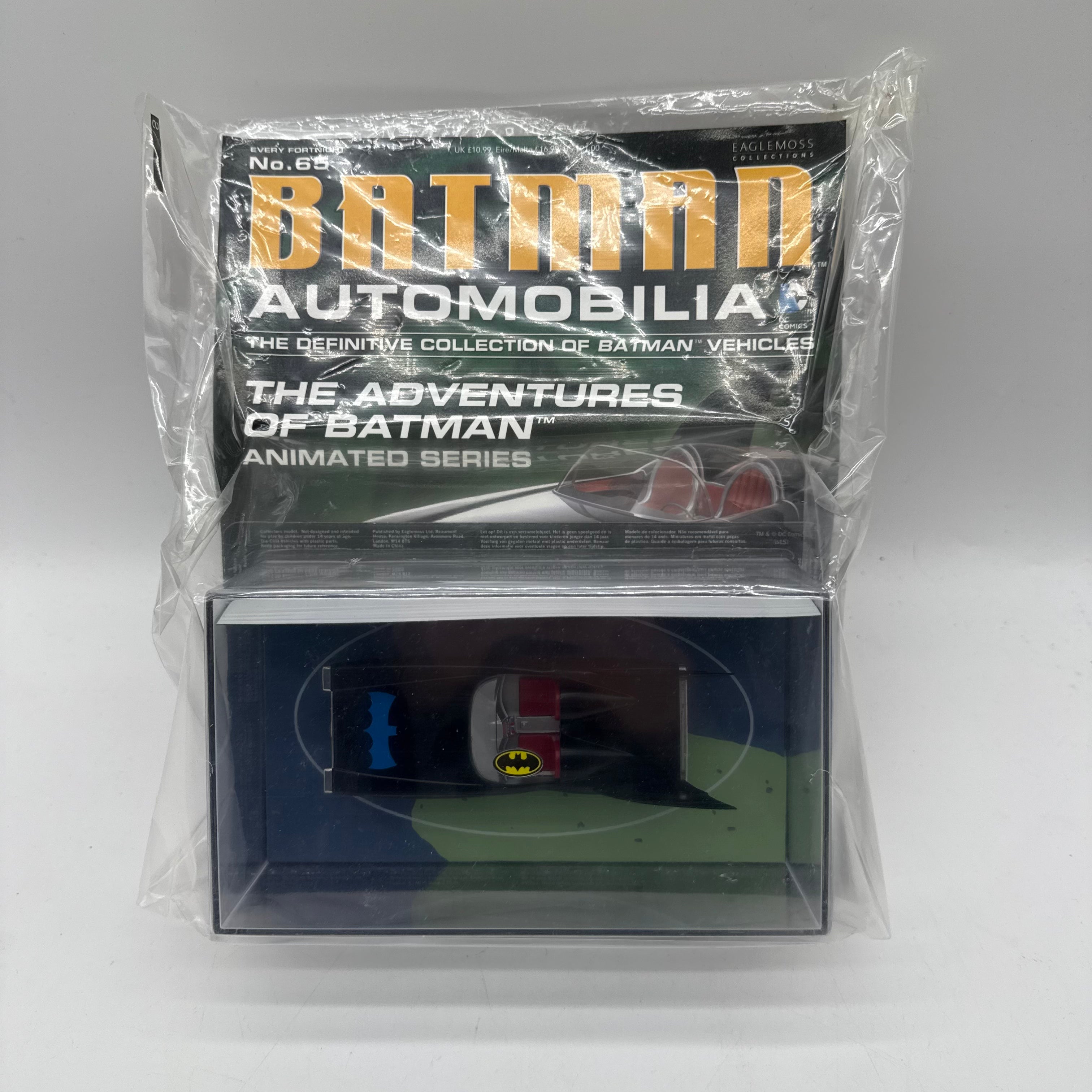 Batman Automobilia Collection Issue 65 ‘Adventures of Batman Animated Series’ Vehicle NEW