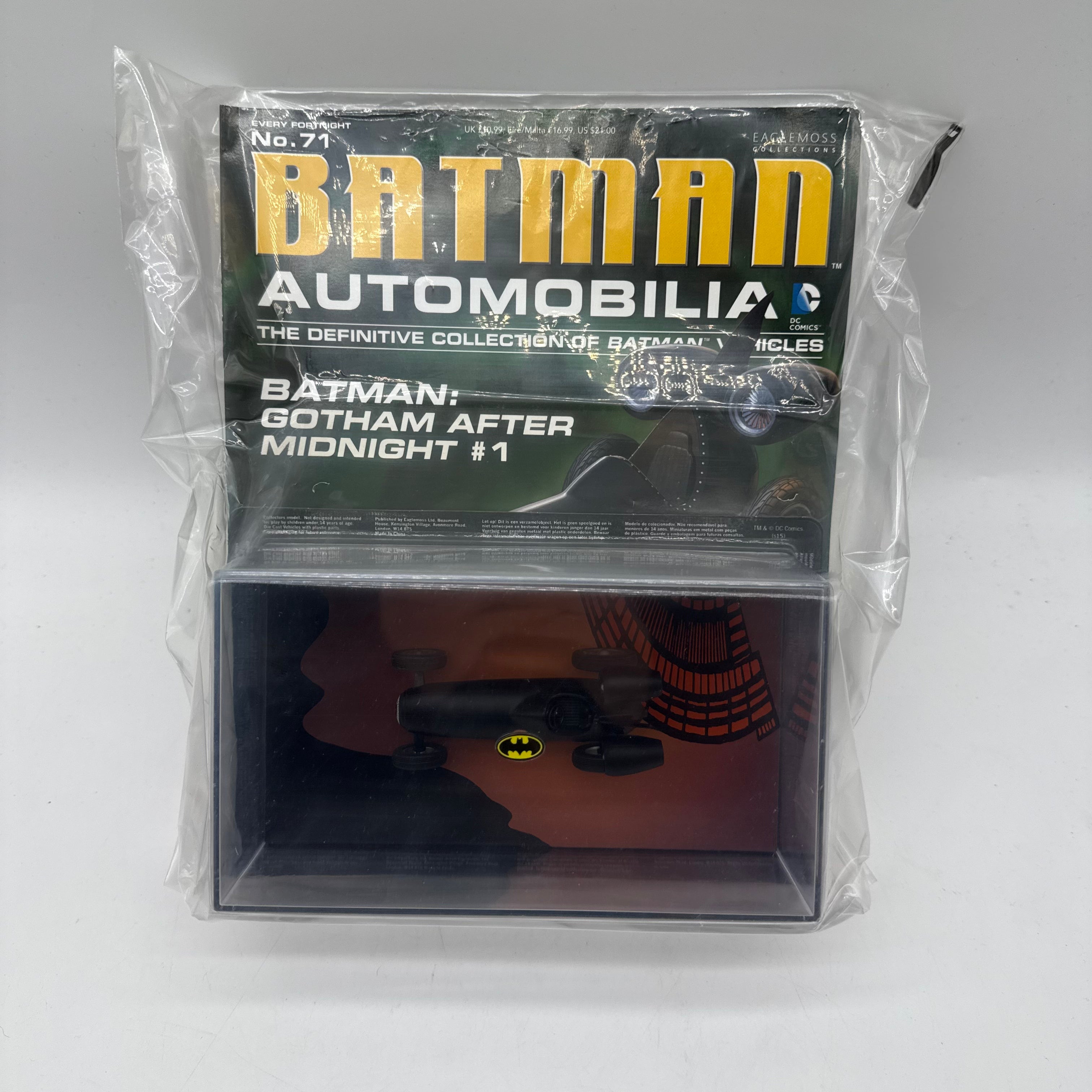 Batman Automobilia Collection Issue 71 ‘Batman Gotham After Midnight #1’ Vehicle NEW