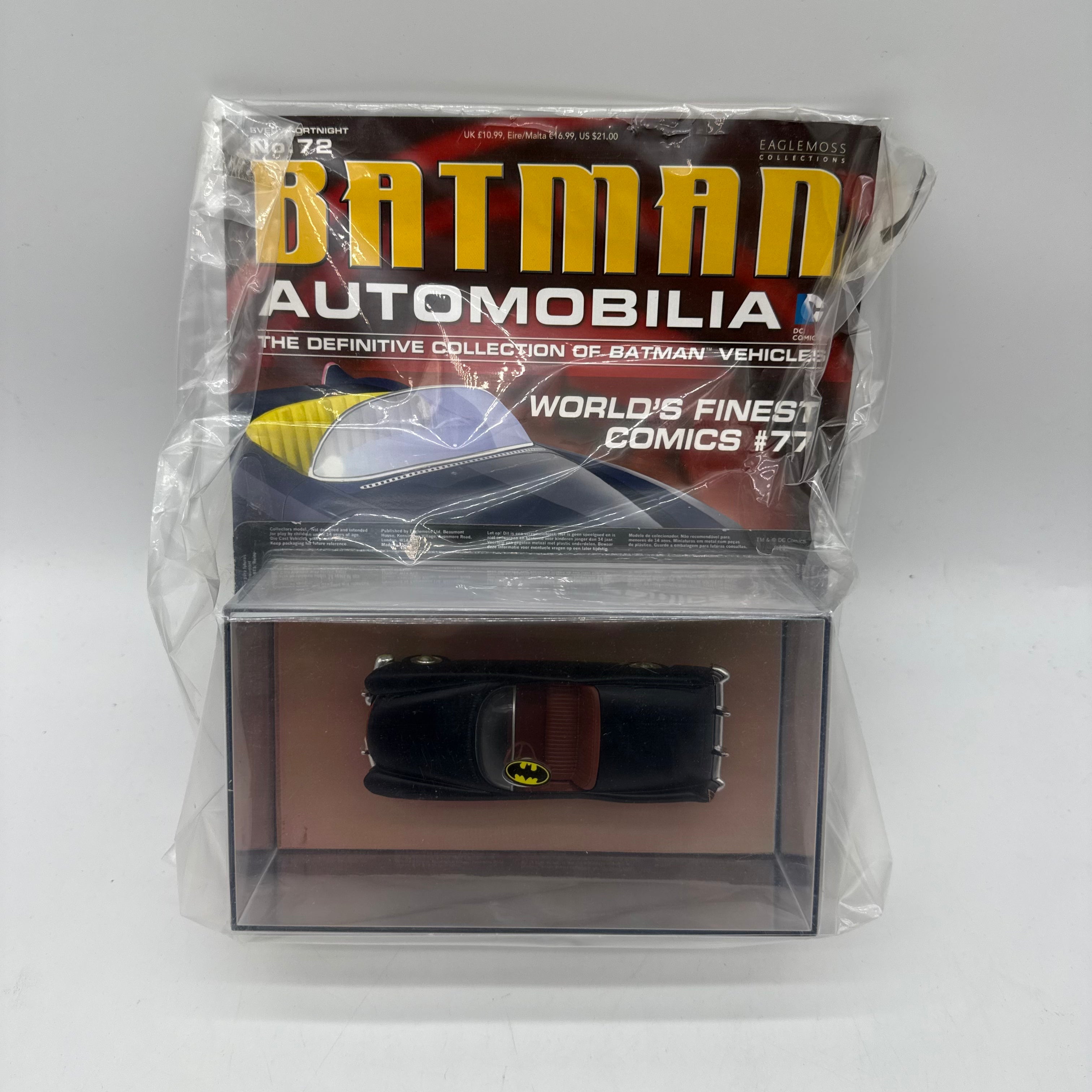 Batman Automobilia Collection Issue 72 ‘World’s Finest Comics #77 Vehicle NEW