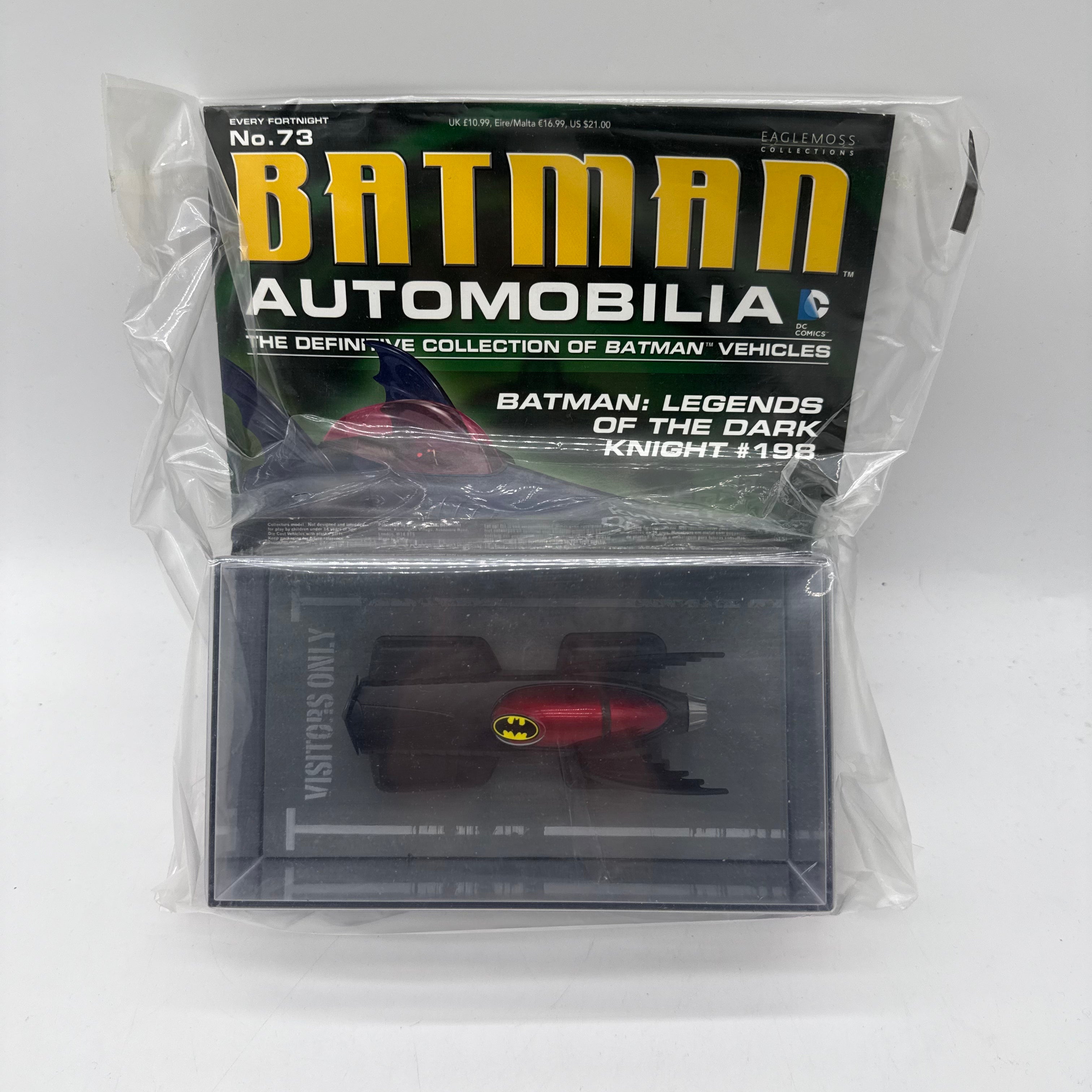 Batman Automobilia Collection Issue 73 ‘Legends of the Dark Knight #198’ Vehicle NEW