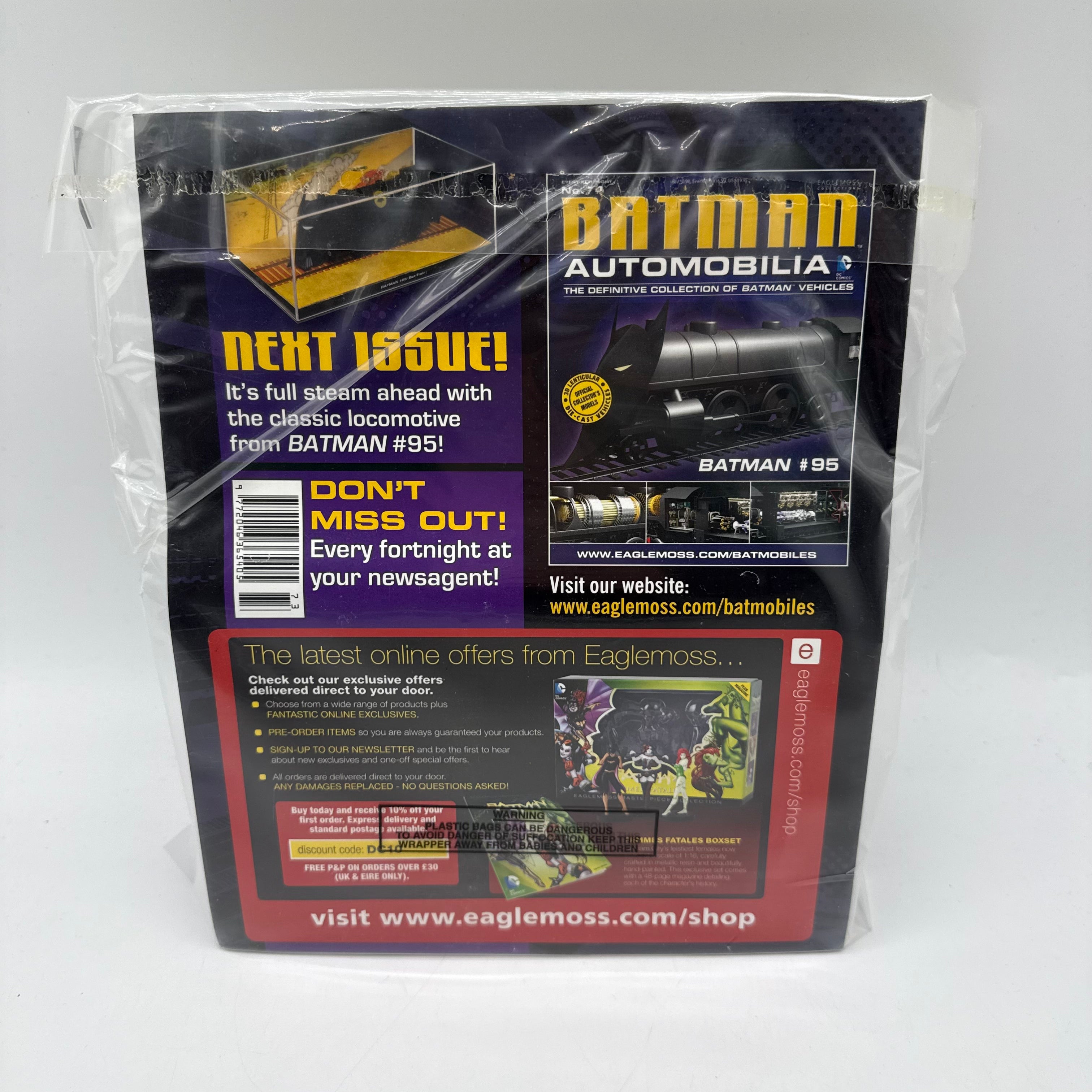 Batman Automobilia Collection Issue 73 ‘Legends of the Dark Knight #198’ Vehicle NEW