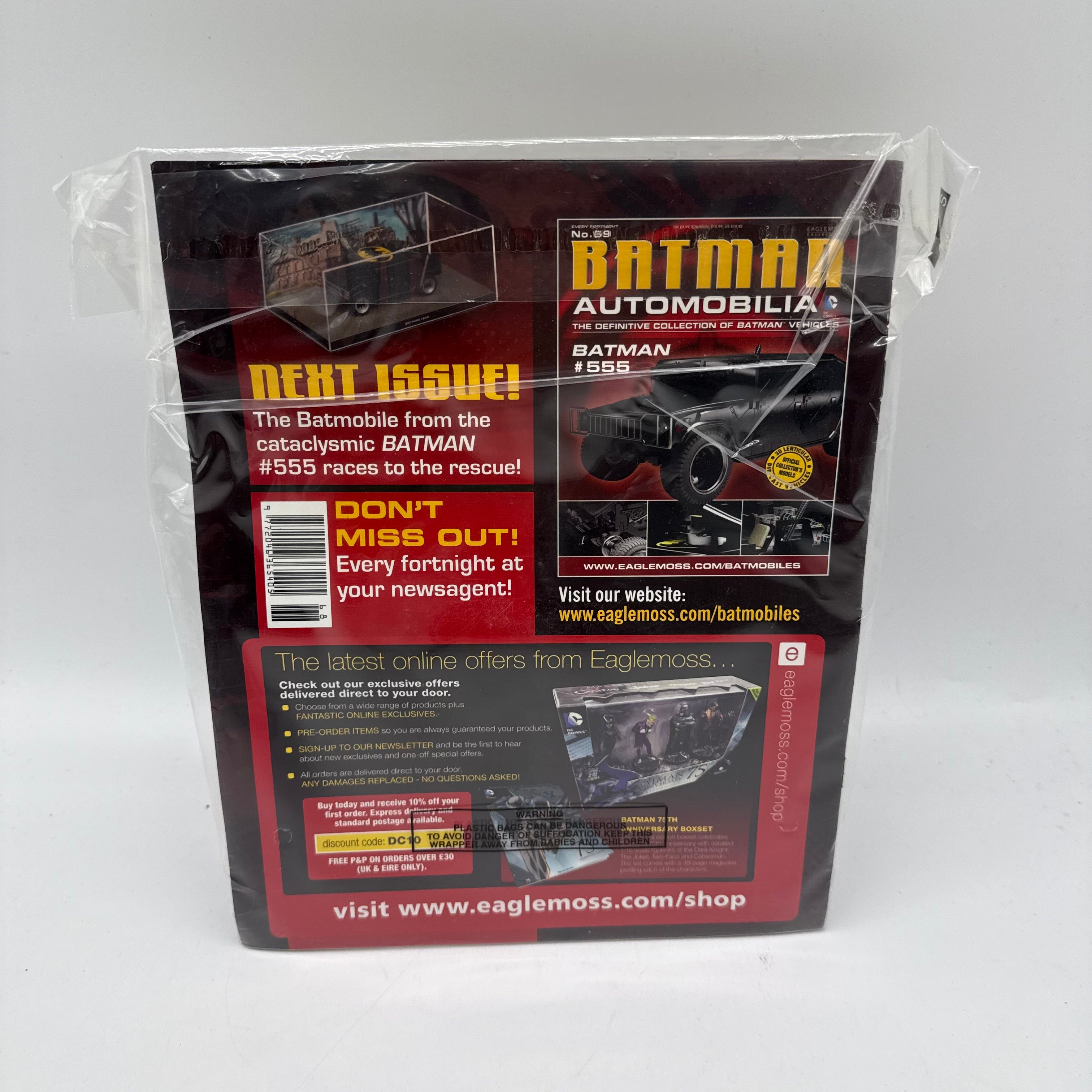 Batman Automobilia Collection Issue 68 ‘Legends of the Dark Knight #204’ Vehicle NEW