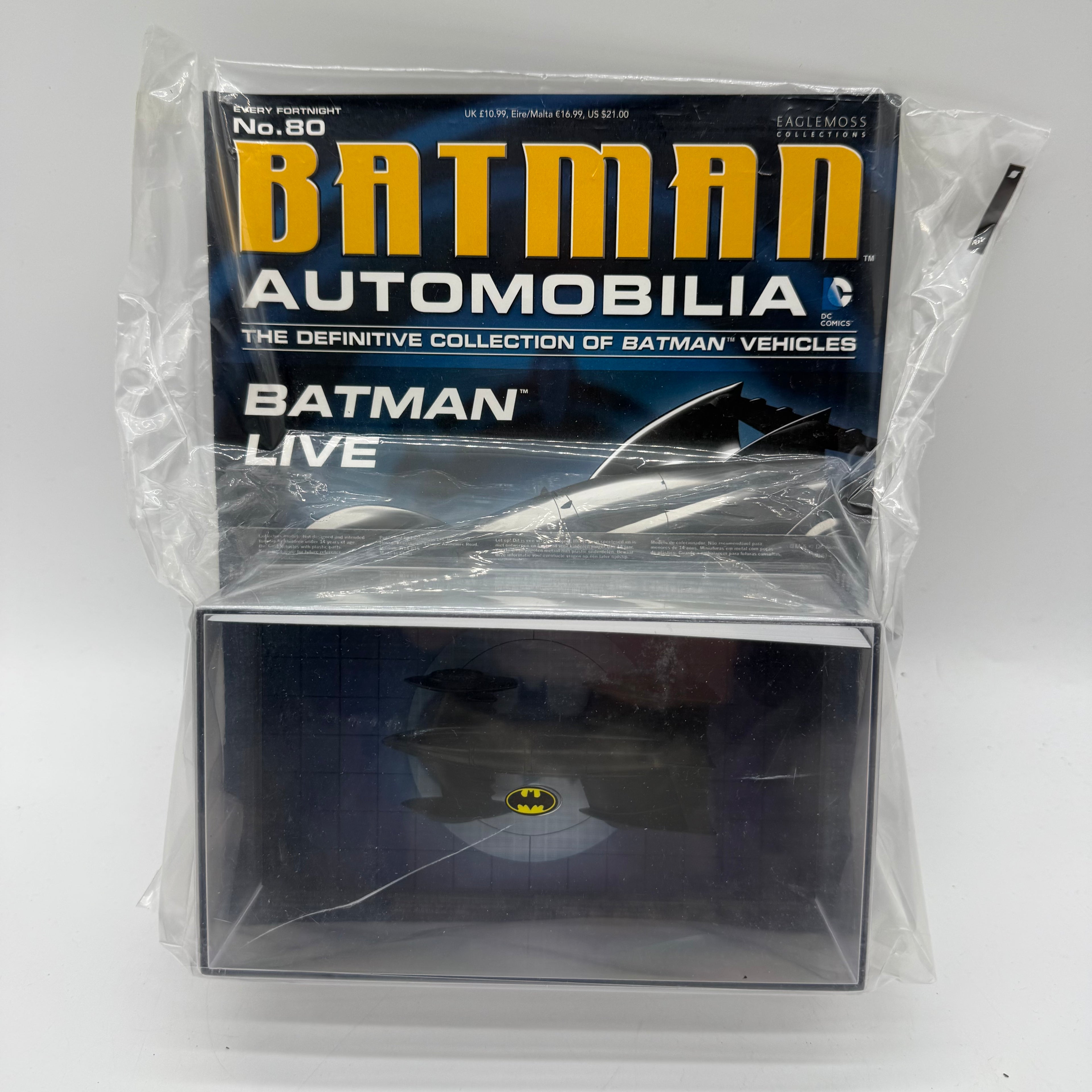 Batman Automobilia Collection Issue 80 ‘Batman Live’ Vehicle NEW
