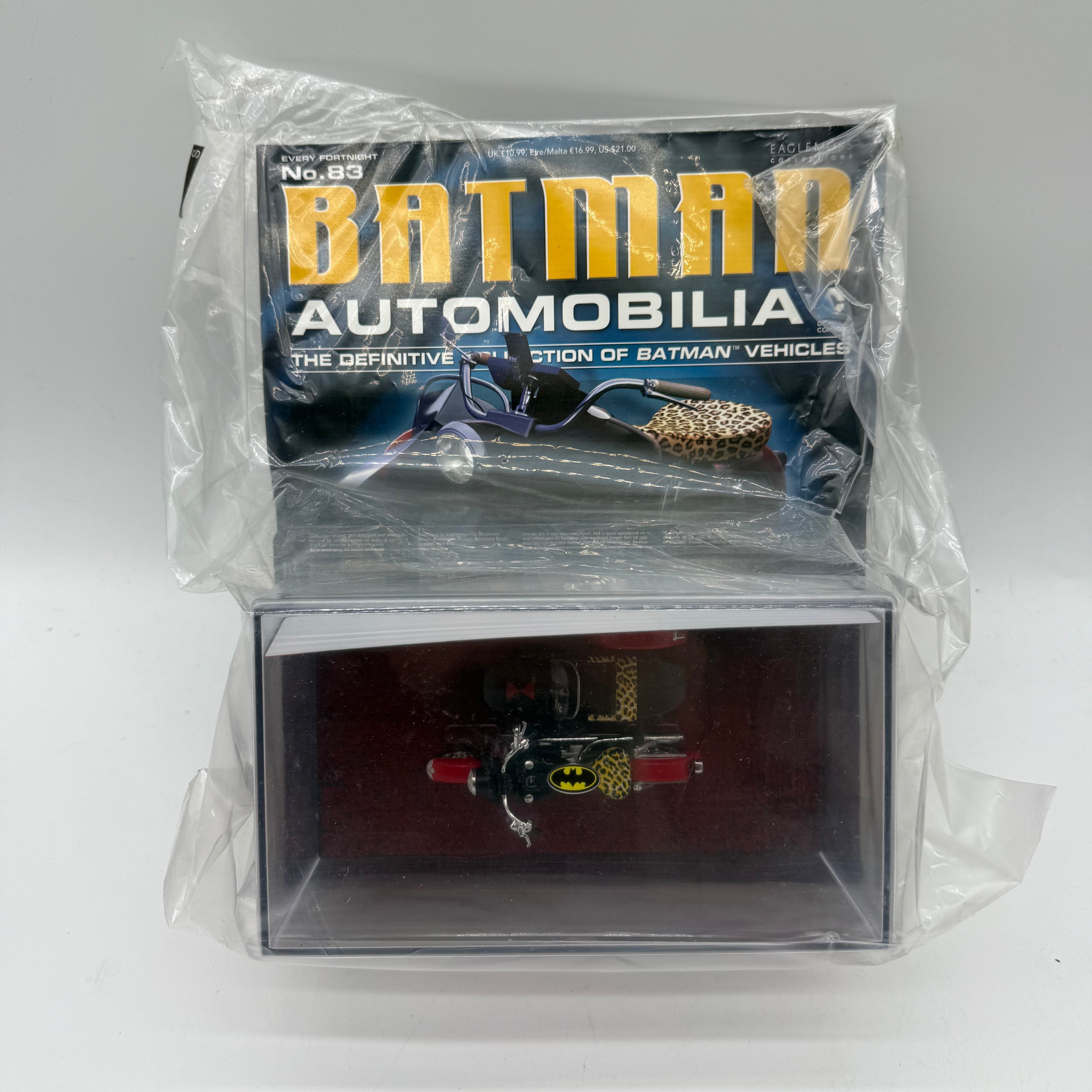 Batman Automobilia Collection Issue 83 ‘Classic TV Series Black Widow Bike’ Vehicle NEW