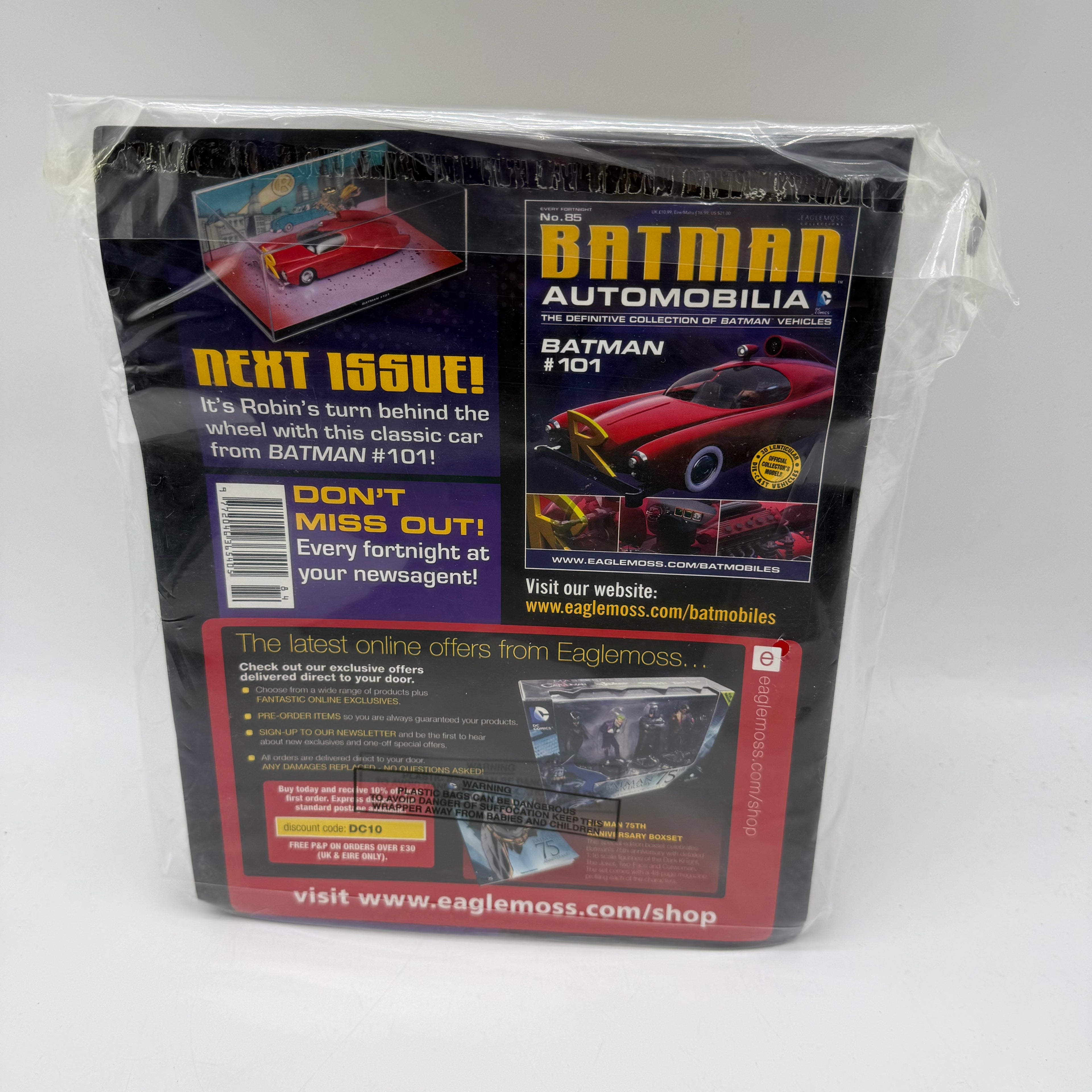 Batman Automobilia Collection Issue 84 ‘Batman Returns Movie’ Vehicle NEW