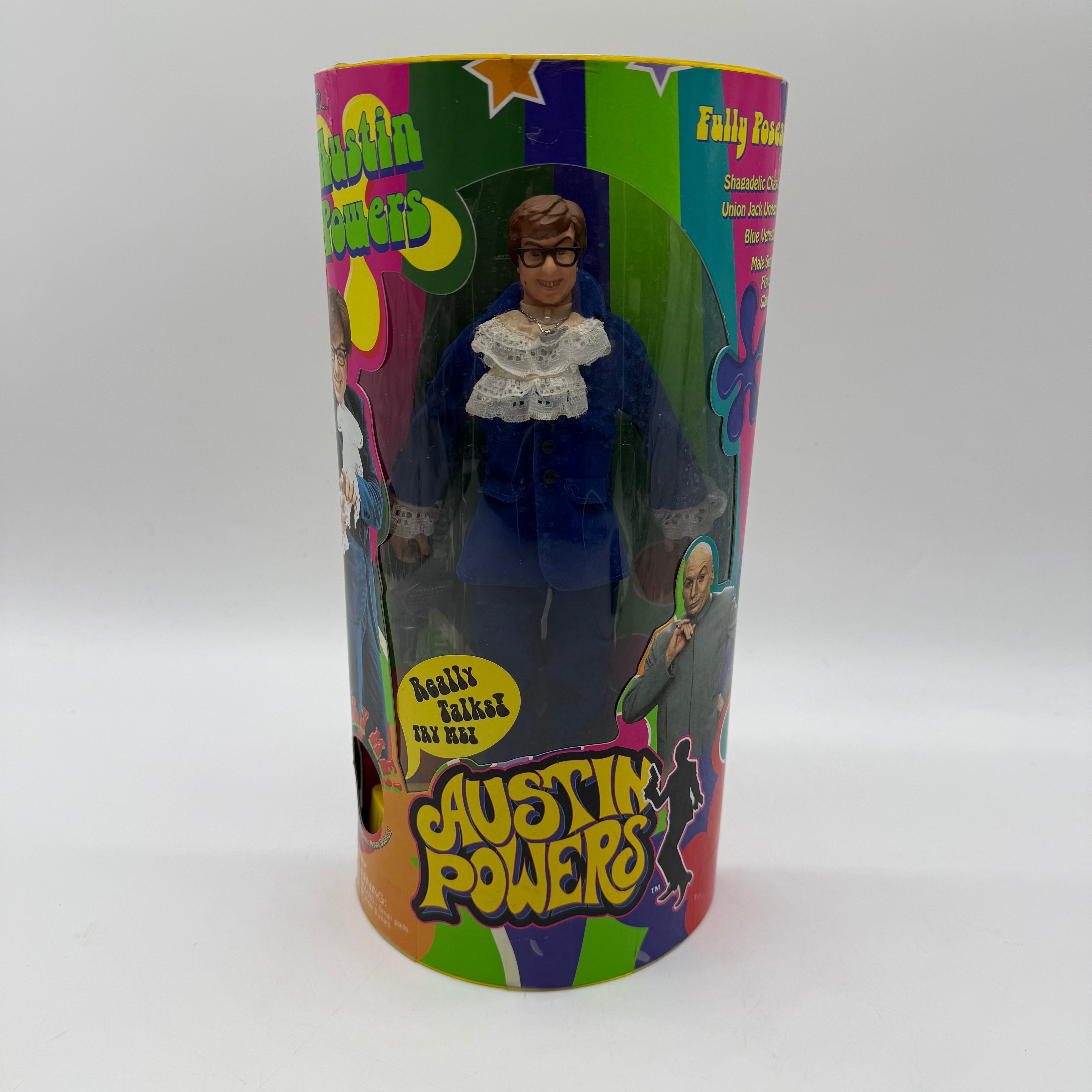 Austin Powers Vivid Imaginations 10' Collectors Figure - Boxed New