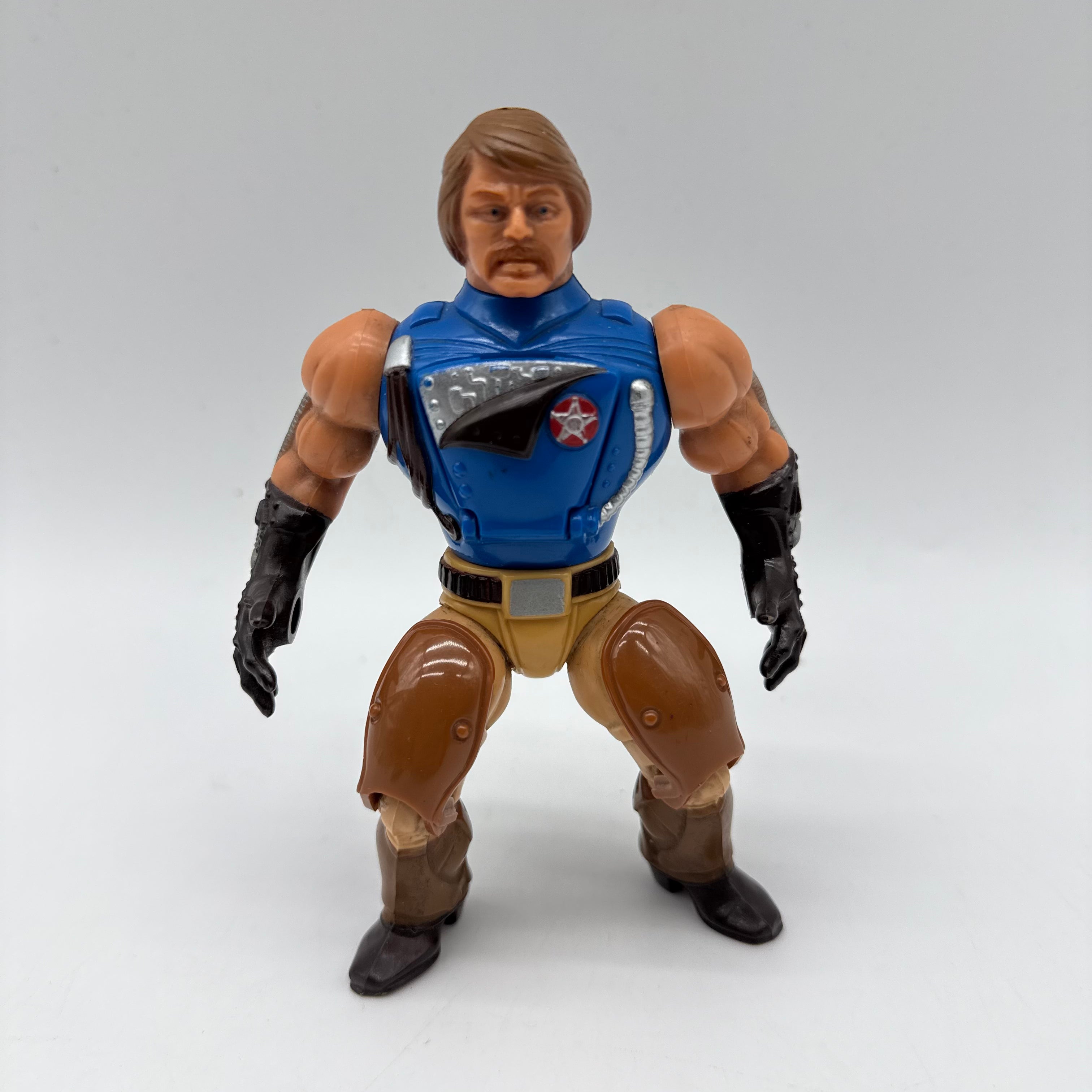 Mattel MOTU 'Masters of the Universe' Rio-Blast He-Man 1985 Action Figure