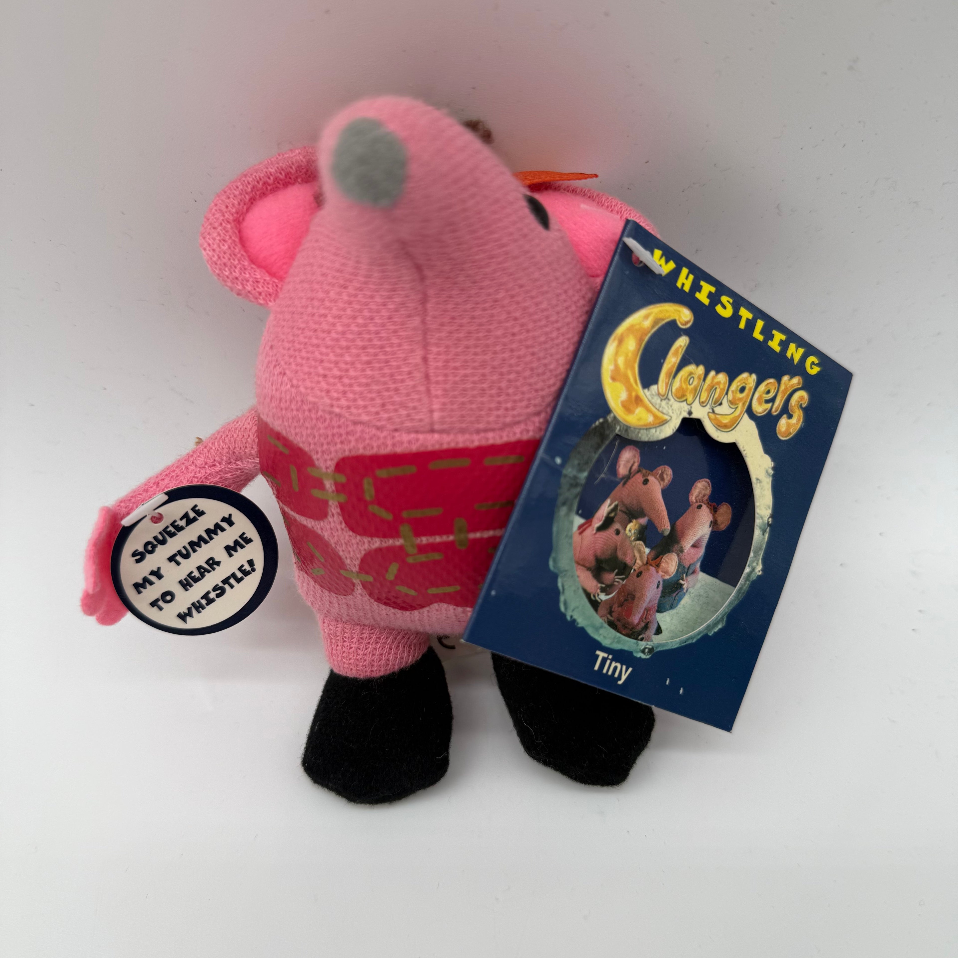 Posh Paws 90s The Clangers 'Tiny' Soft Plushy - No Whistle with tags