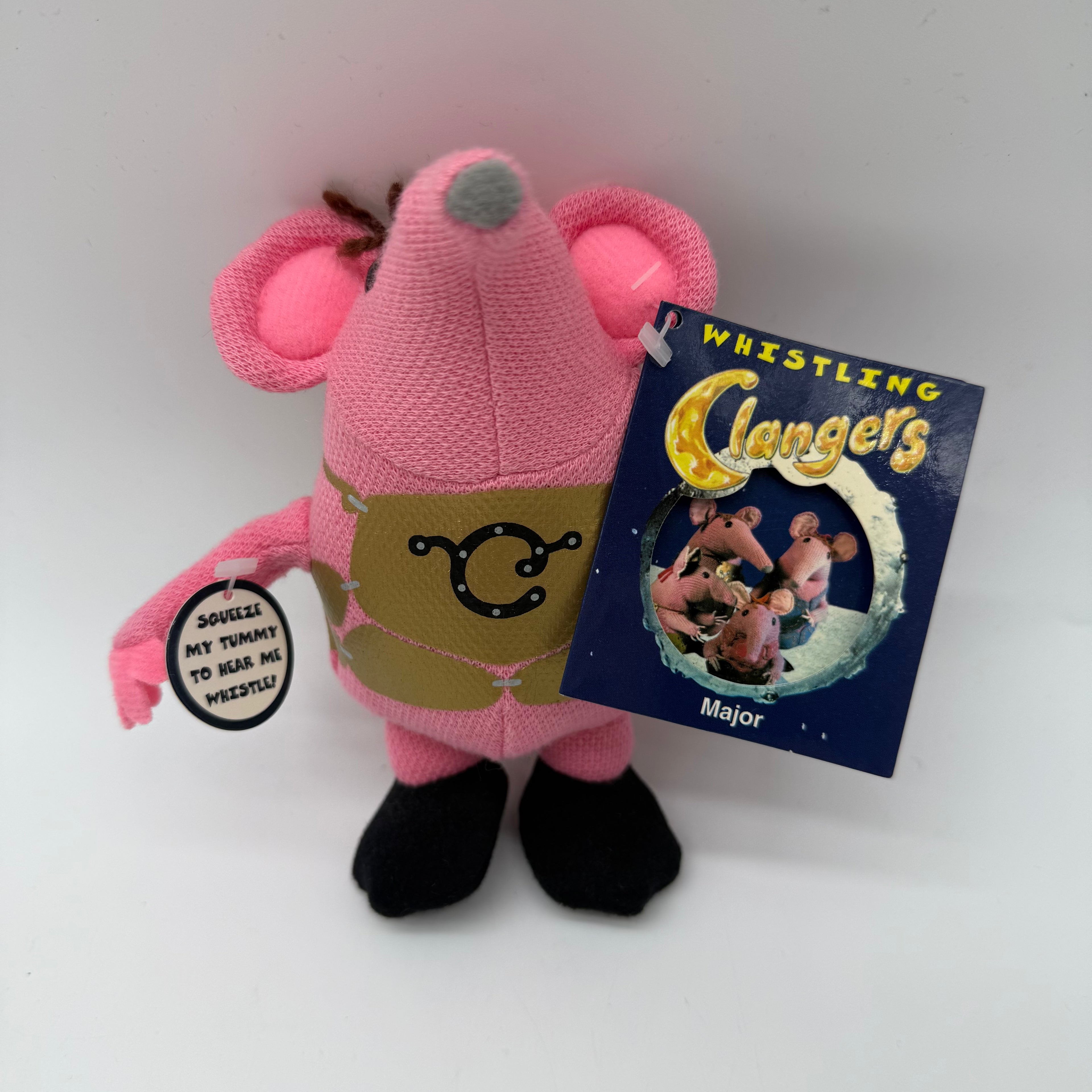 Posh Paws 90s The Clangers 'Major' Soft Plushy - Working with tags