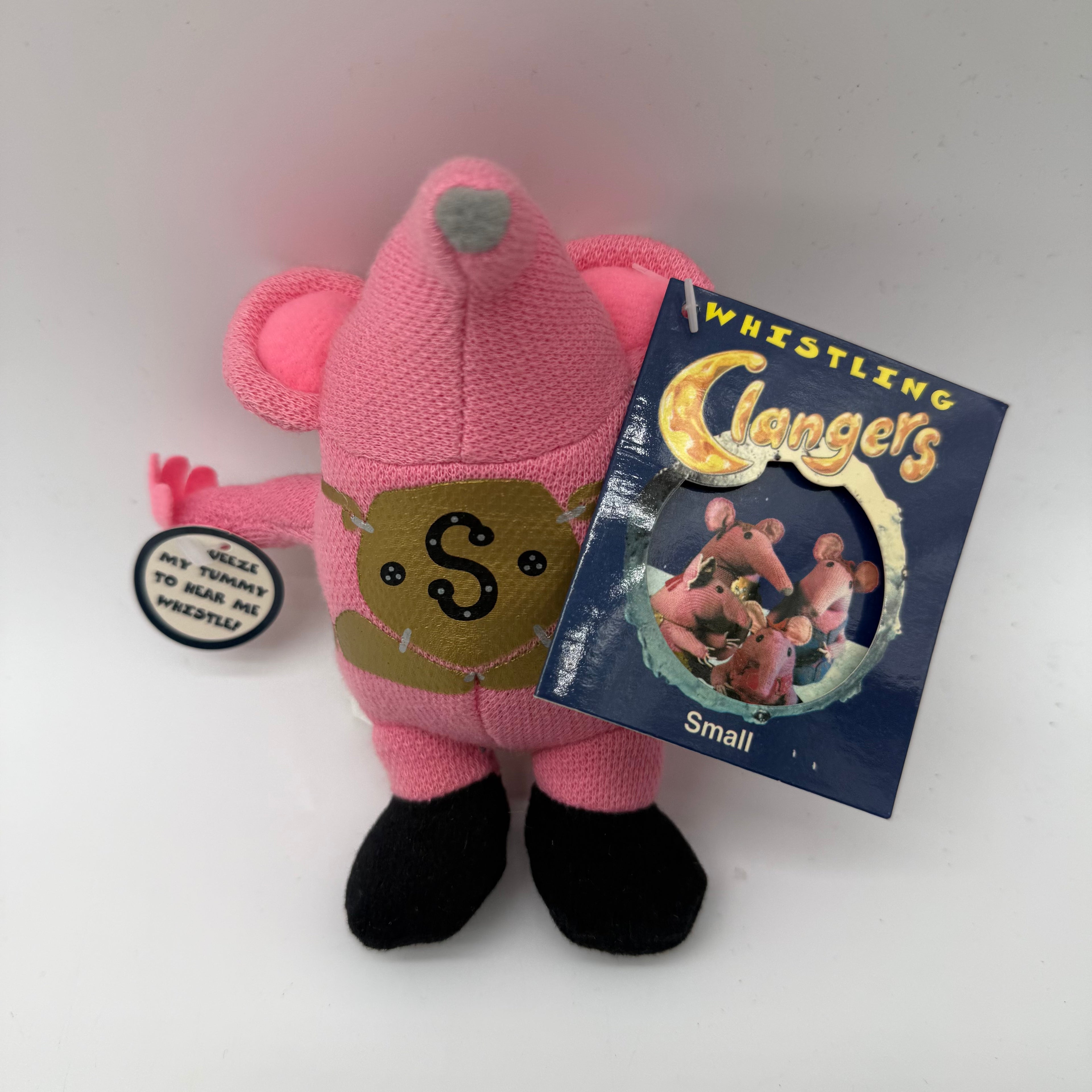 Posh Paws 90s The Clangers 'Small' Soft Plushy - Working Whistle