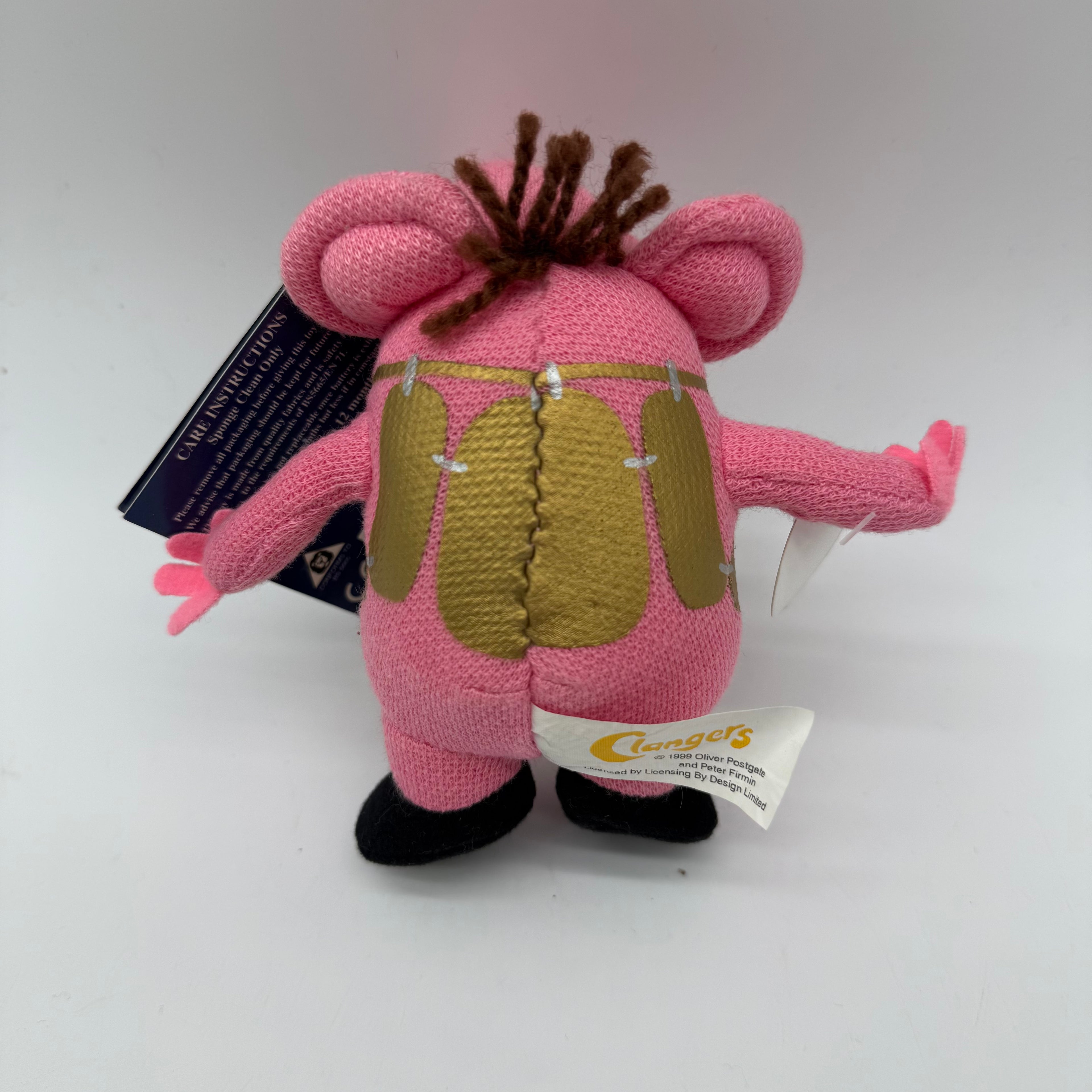 Posh Paws 90s The Clangers 'Small' Soft Plushy - Working Whistle