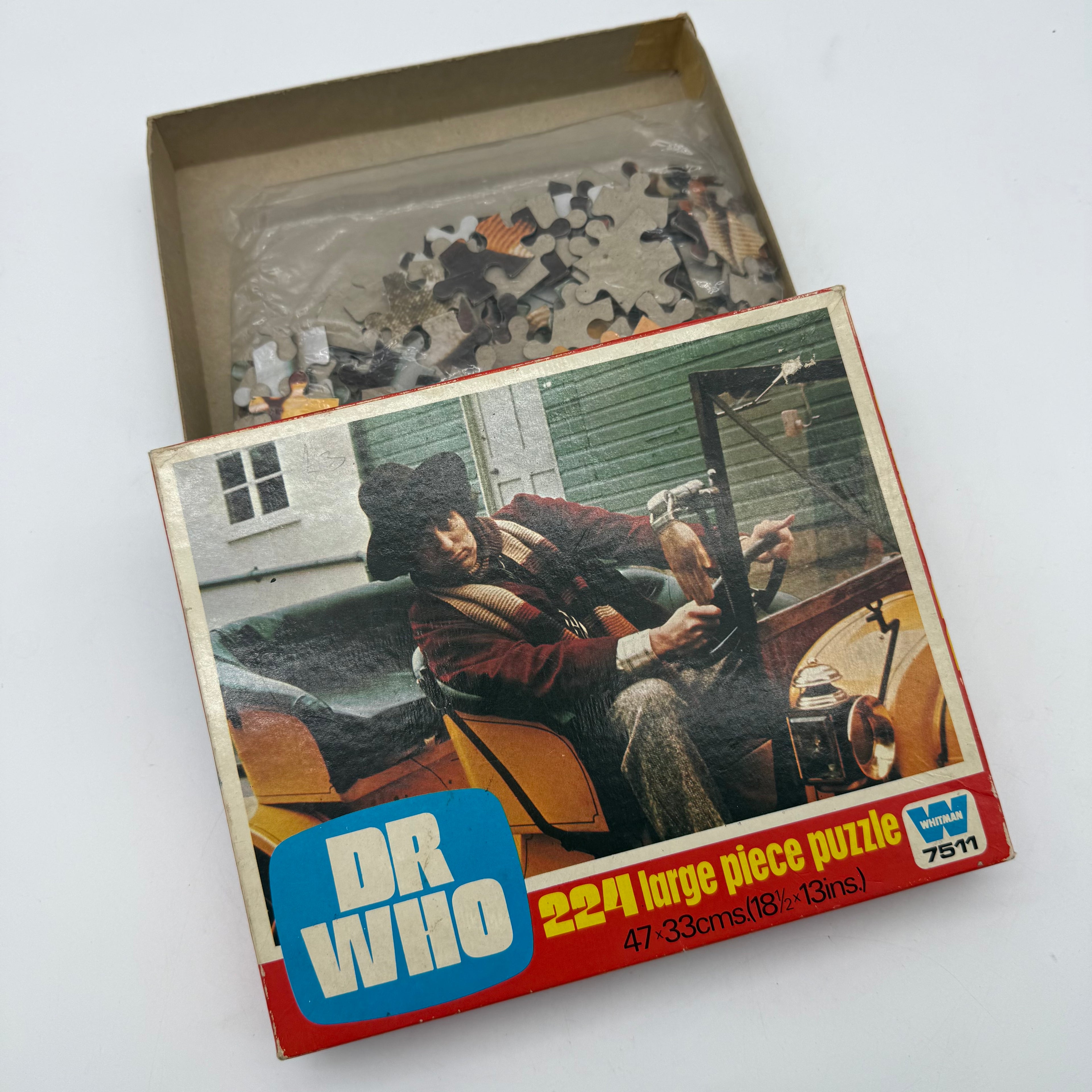 Doctor Who Whitman 1974 Fourth Doctor Jigsaw Puzzle Boxed Complete